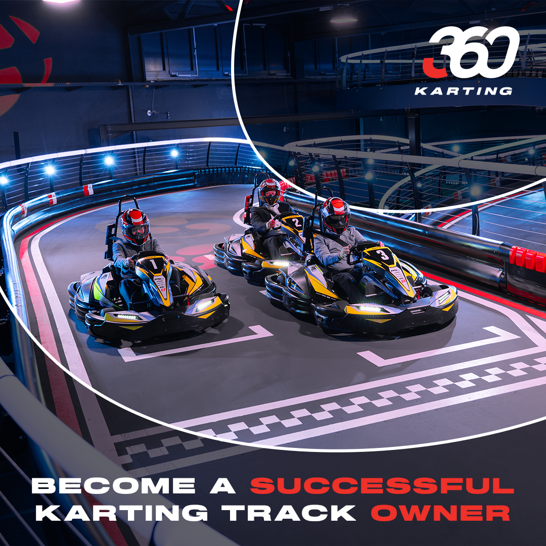 360 Karting Facebook ad: Let us help you!