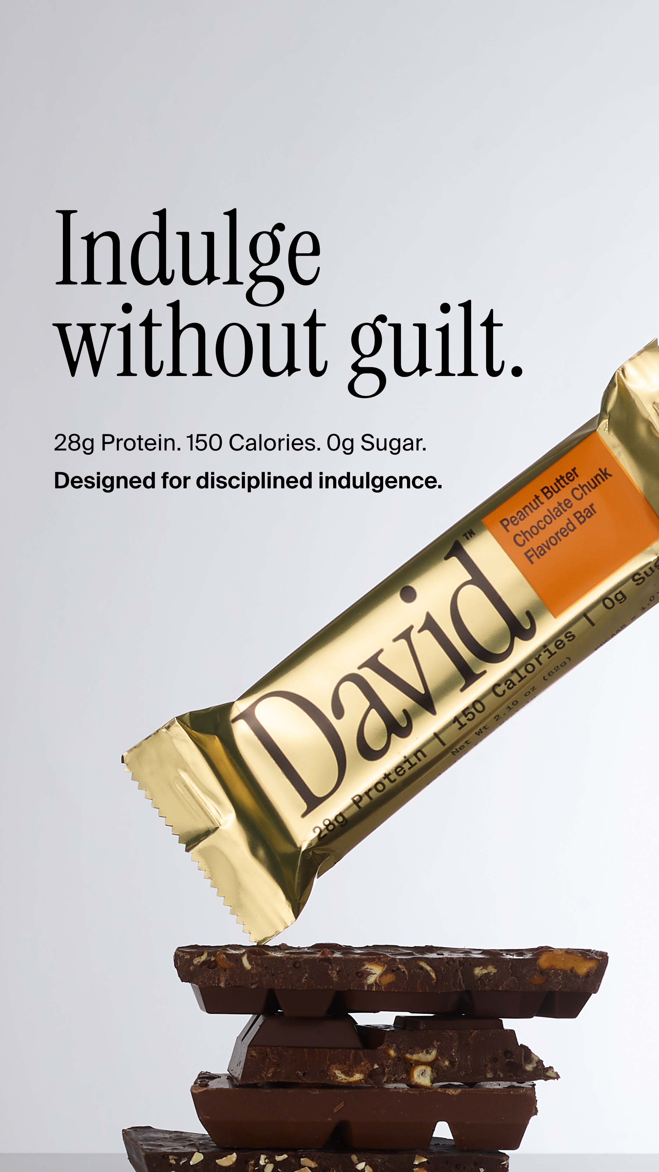 David Protein Facebook ad