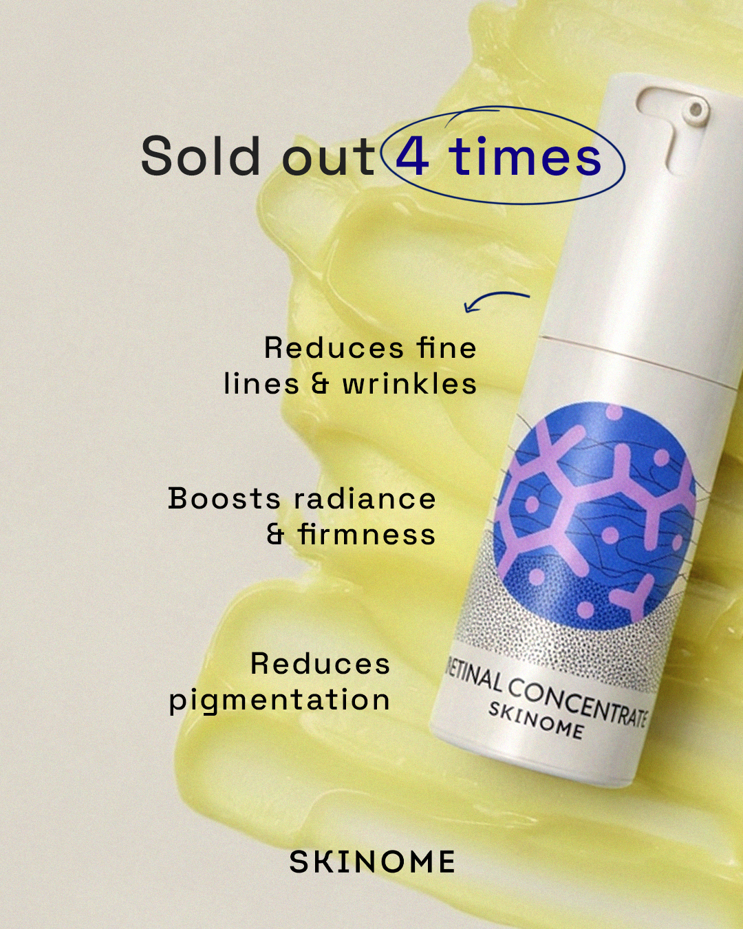 Skinome Facebook ad