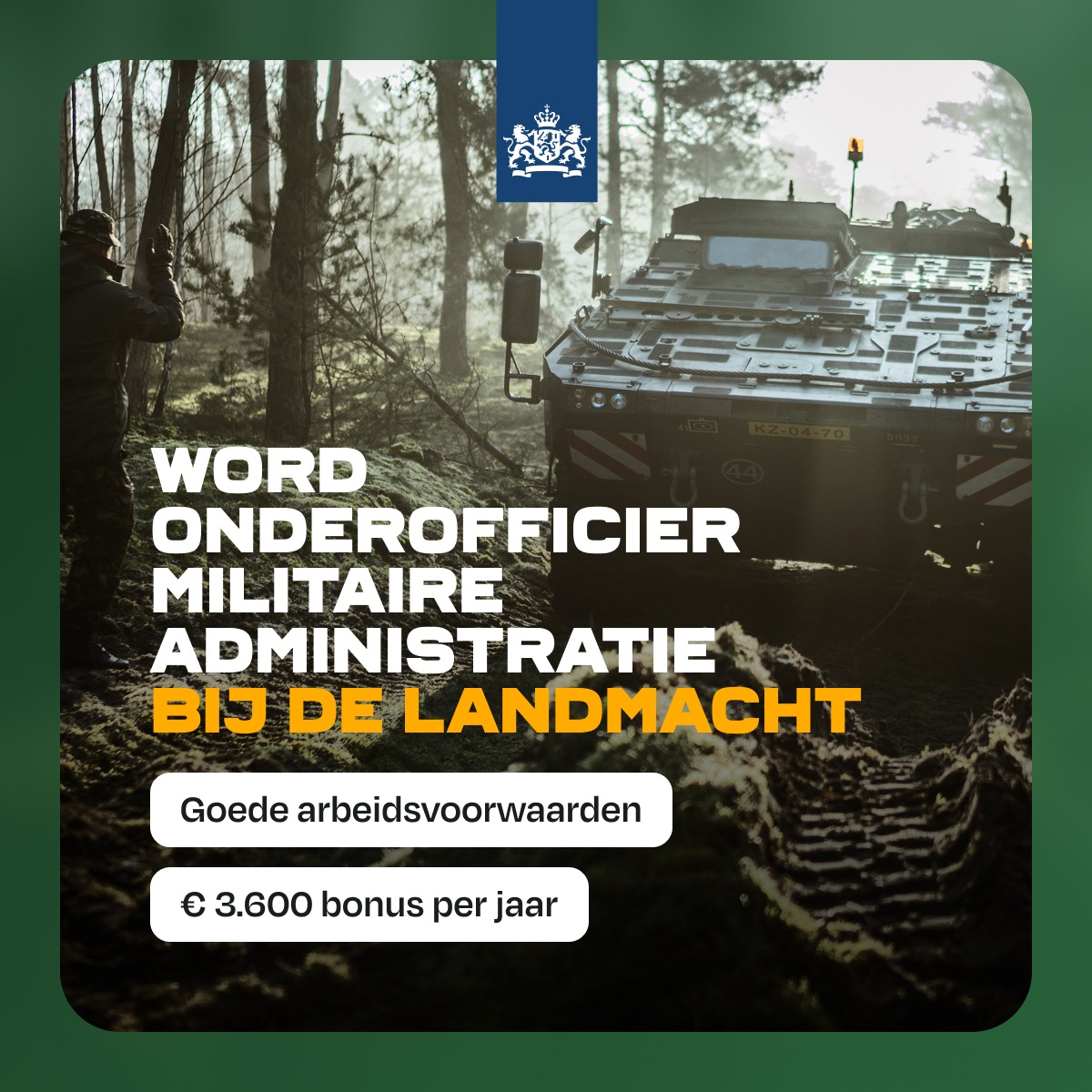 Werken bij Defensie Facebook ad