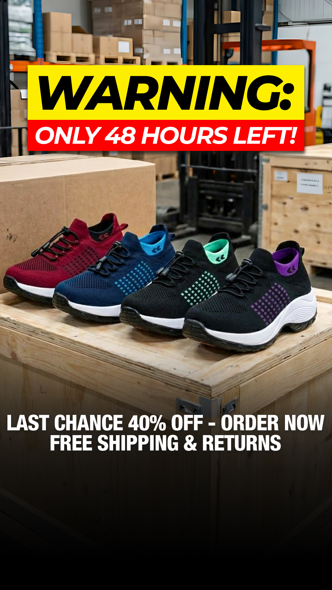 ComfortOrtho Shoes Facebook ad