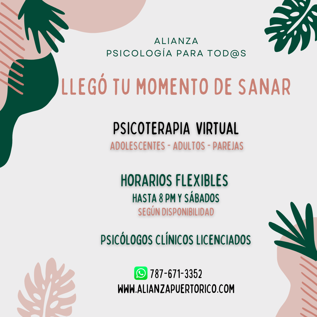 Alianza Facebook ad: Psicoterapia Virtual PR