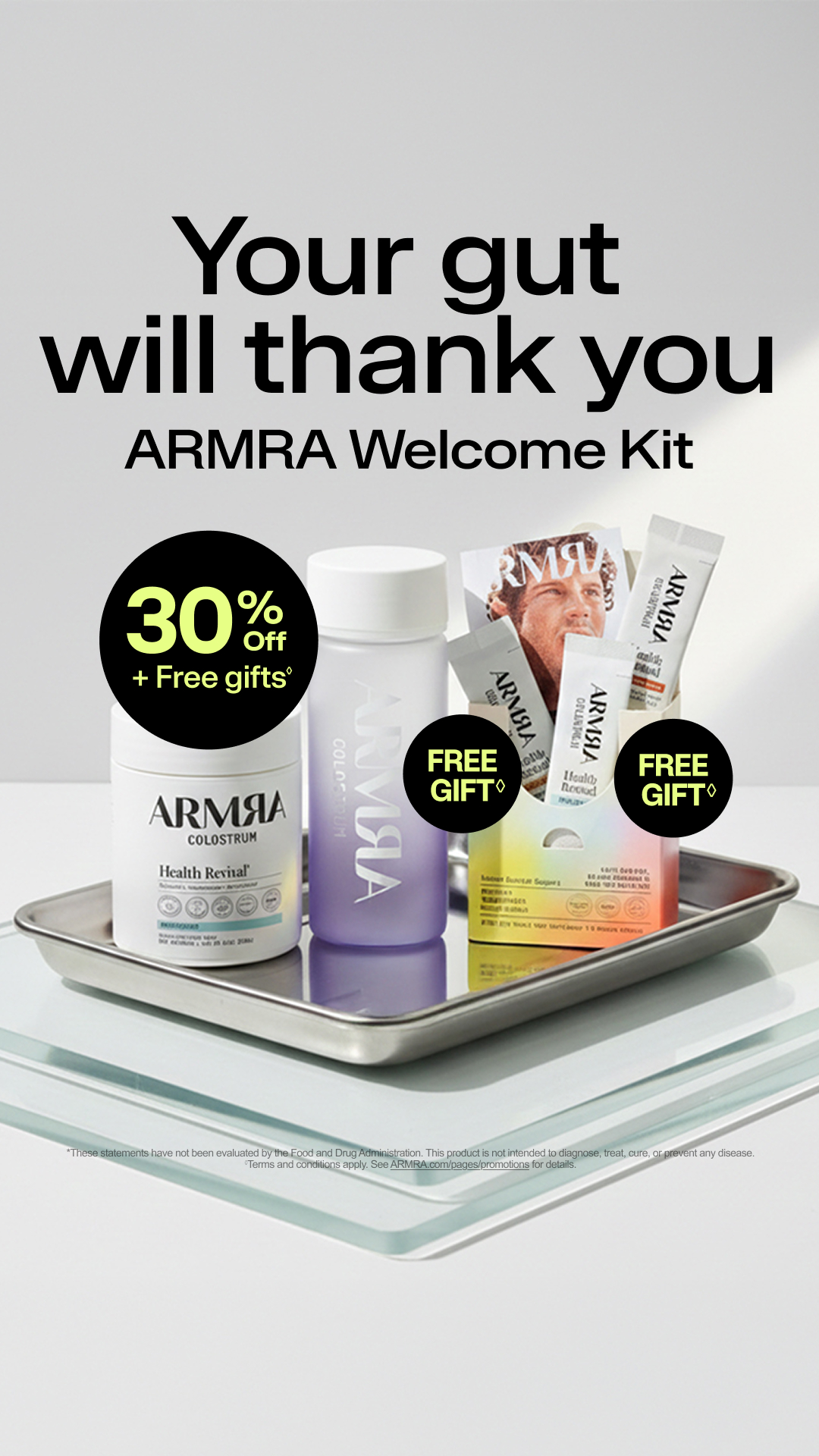 ARMRA Facebook ad