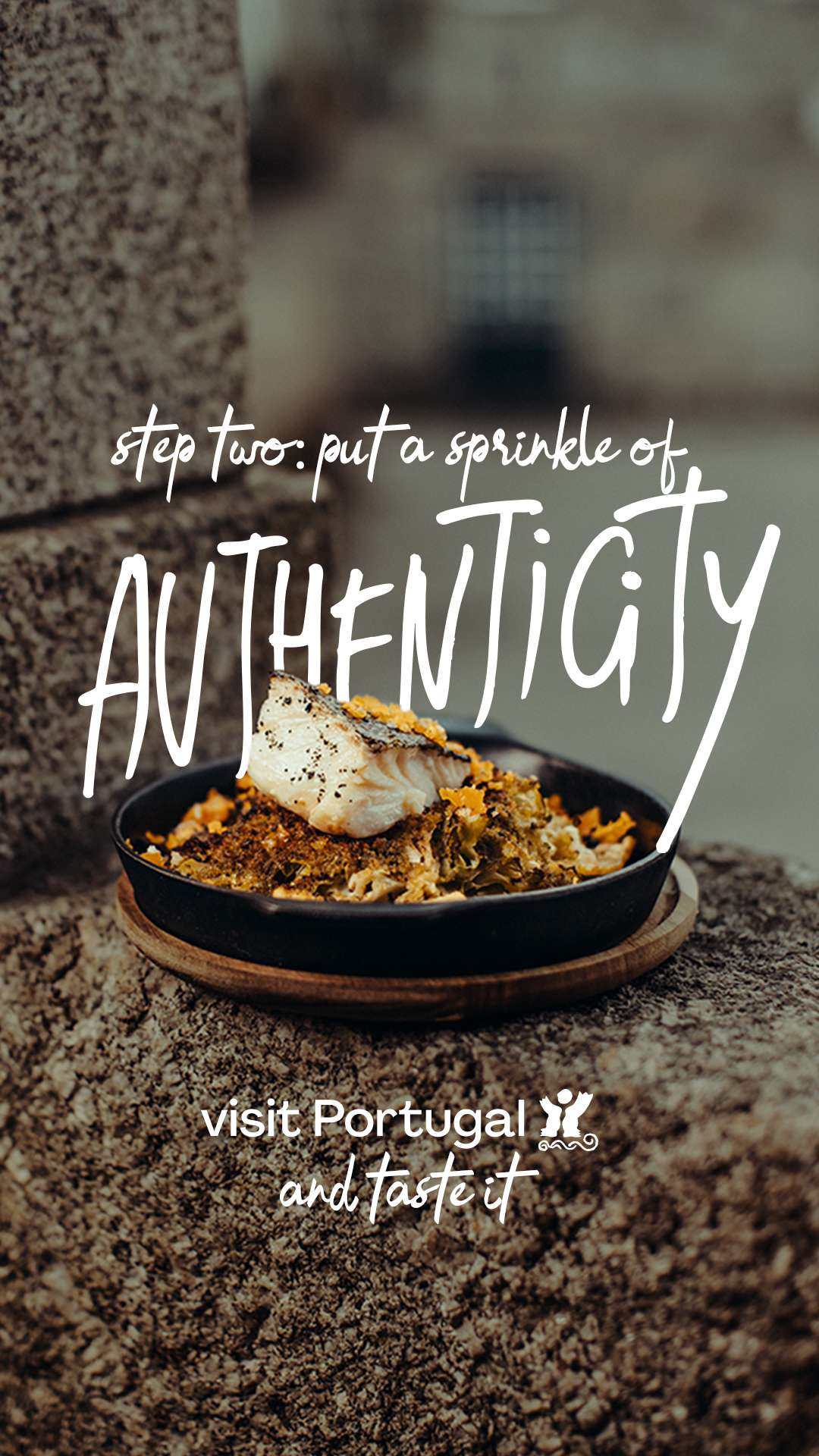 Visit Portugal Facebook ad: Put a sprinkle of Authenticity