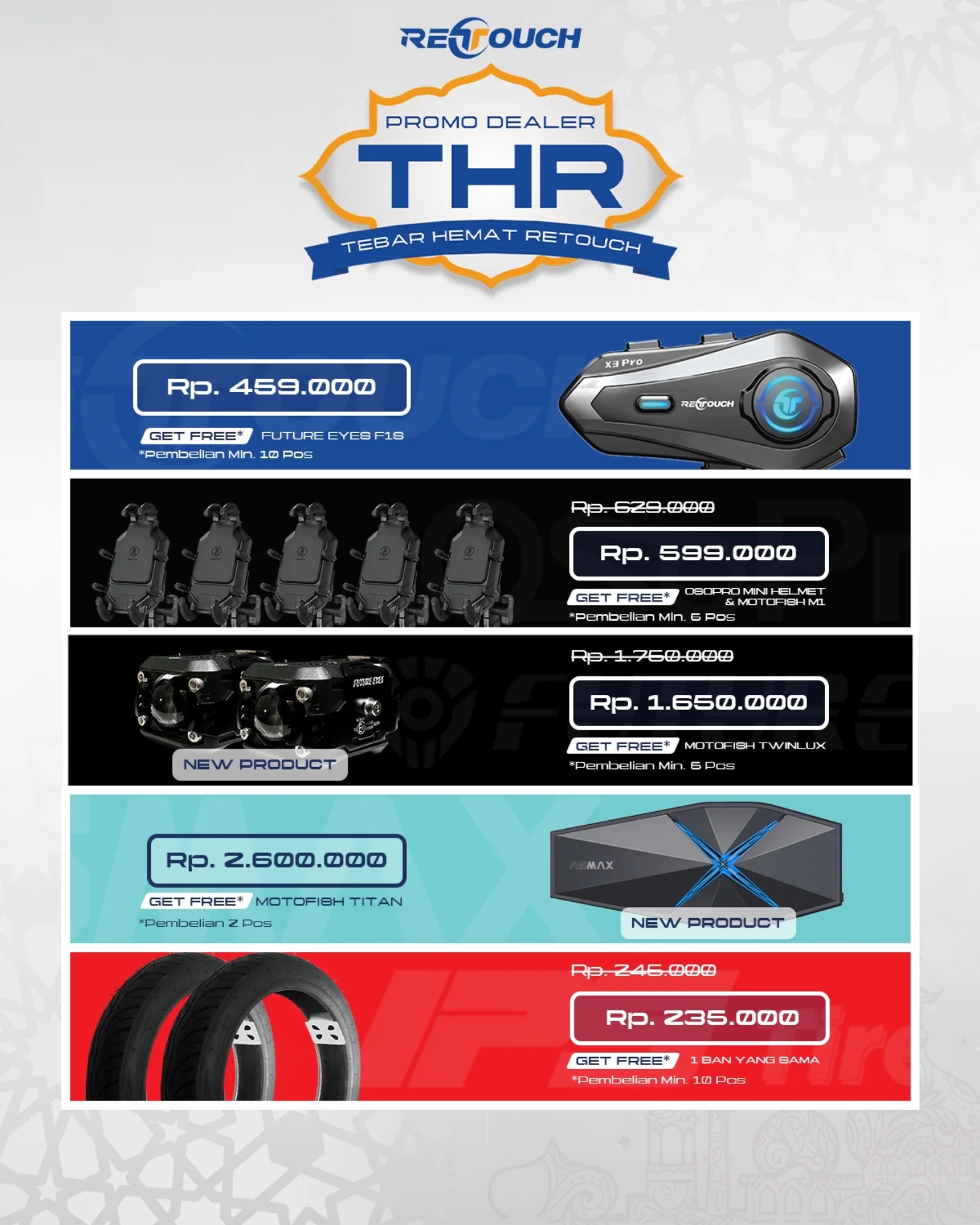 Retouch Indonesia Facebook ad: Hai Riders!