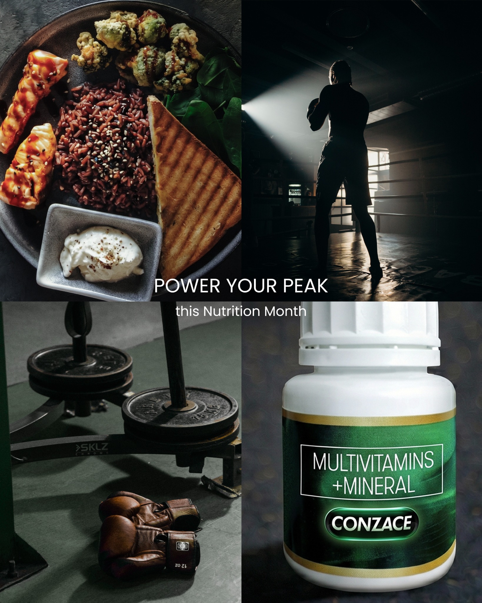 Conzace Facebook ad: Power your Peak