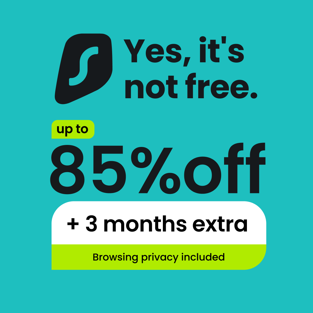 Surfshark Facebook ad