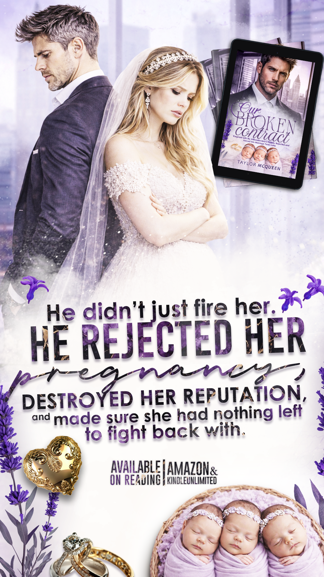 Taylor McQueen Author Facebook ad