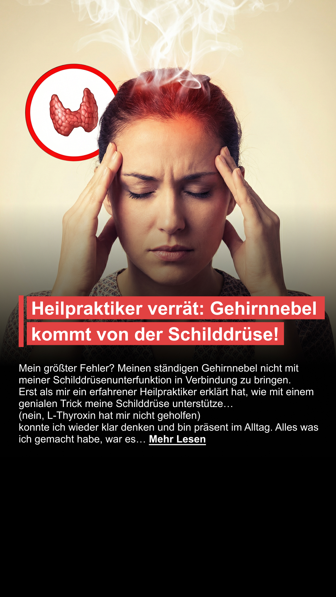Mission Schilddrüse Facebook ad