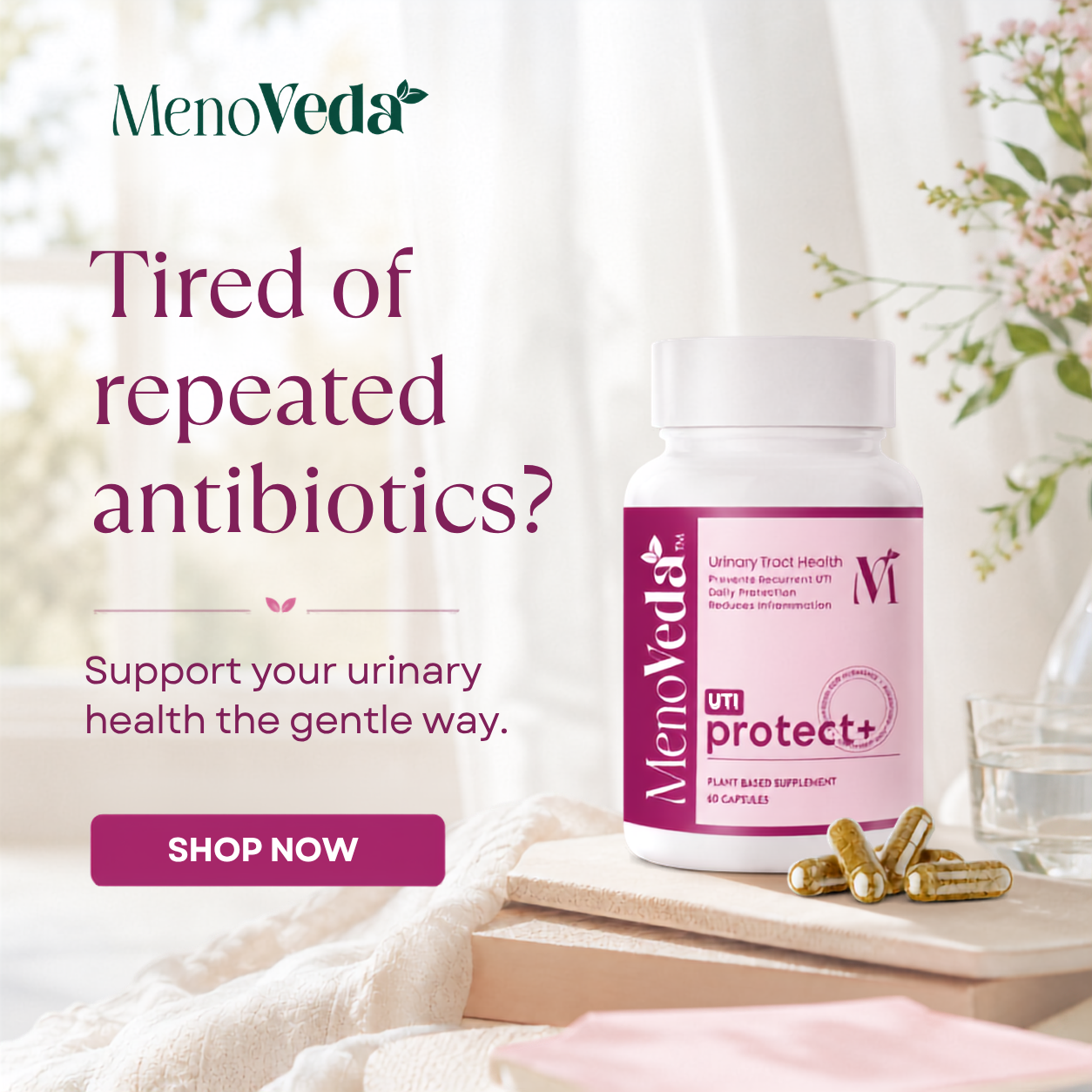 Menoveda Facebook ad