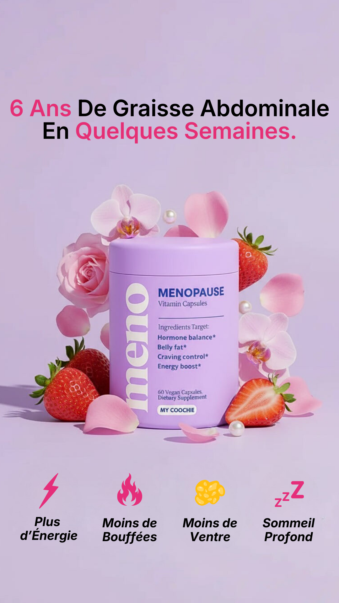 Menopause Weightloss Secrets Facebook ad