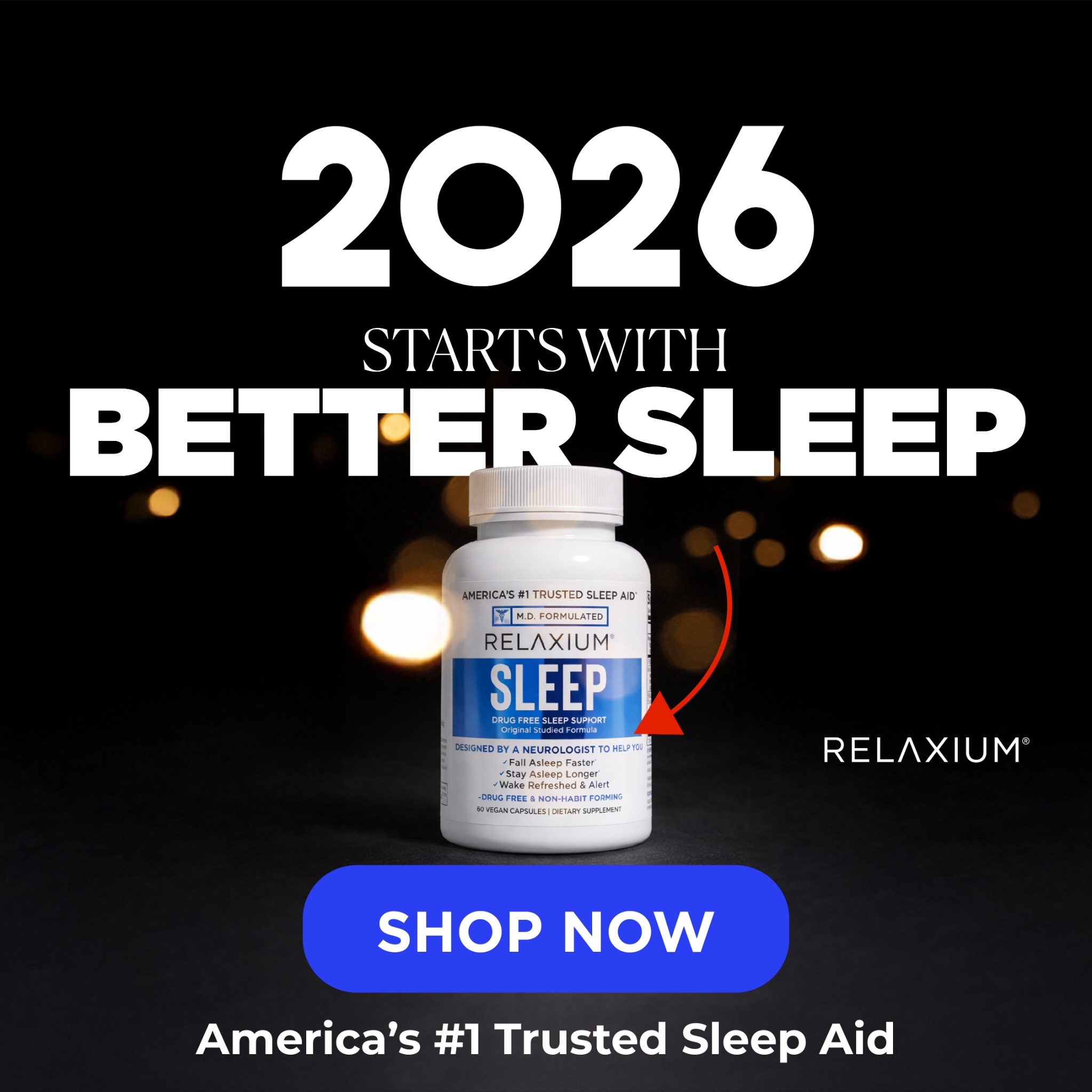 Relaxium Facebook ad: Up to 40% OFF + Free Wellness Gifts