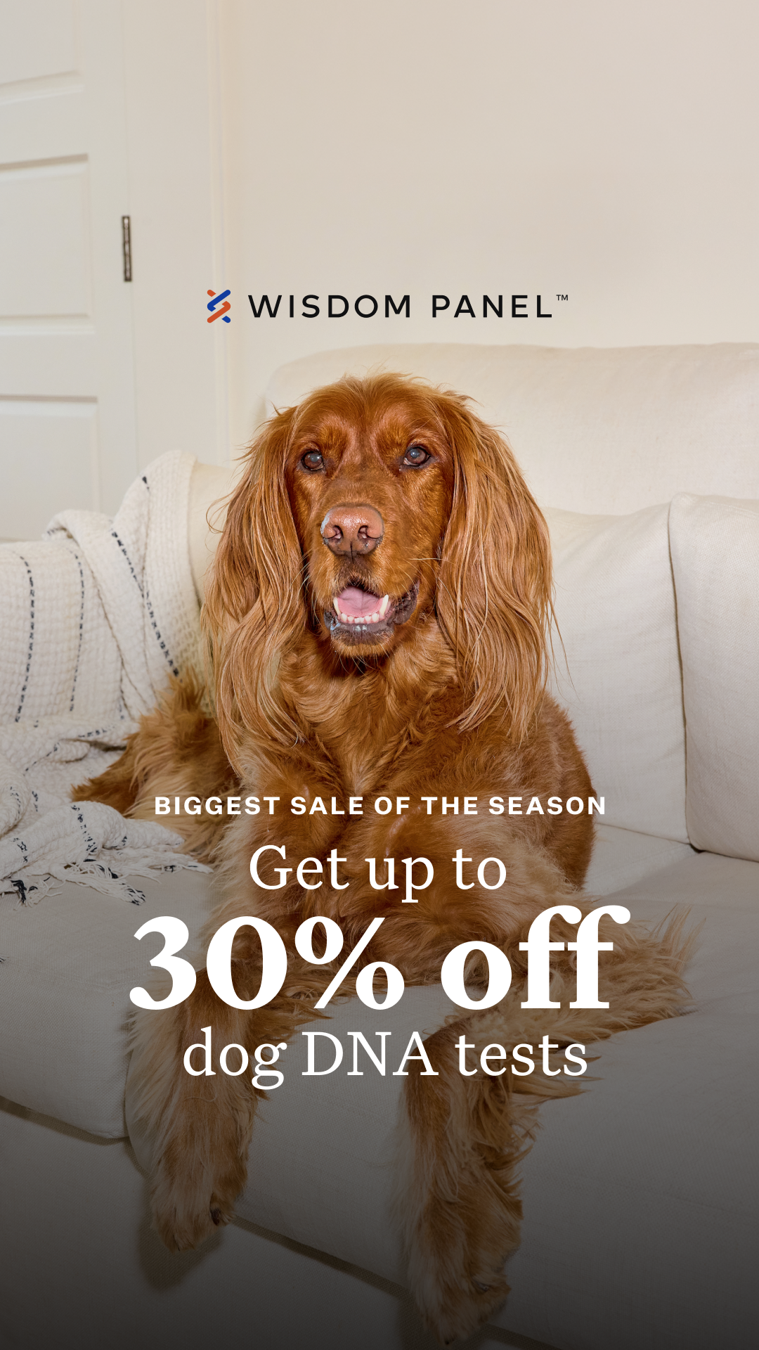 Wisdom Panel Facebook ad