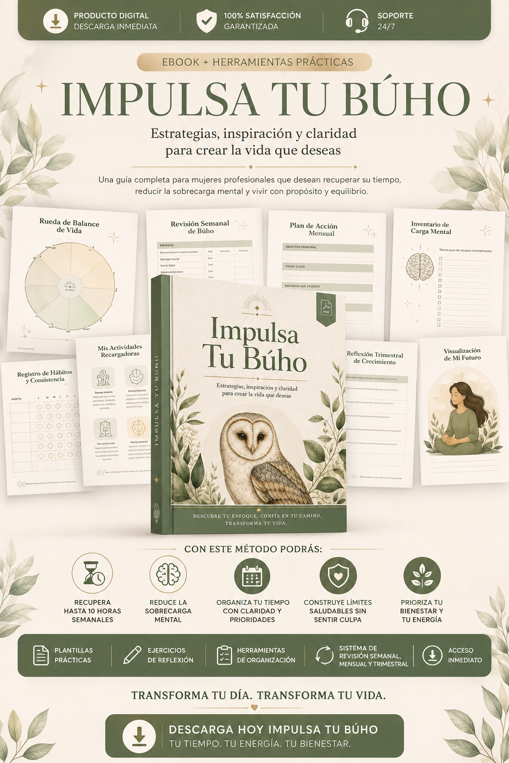 NUBE virtual Facebook ad: Tu tiempo es valioso. Empieza a recuperarlo hoy mismo.