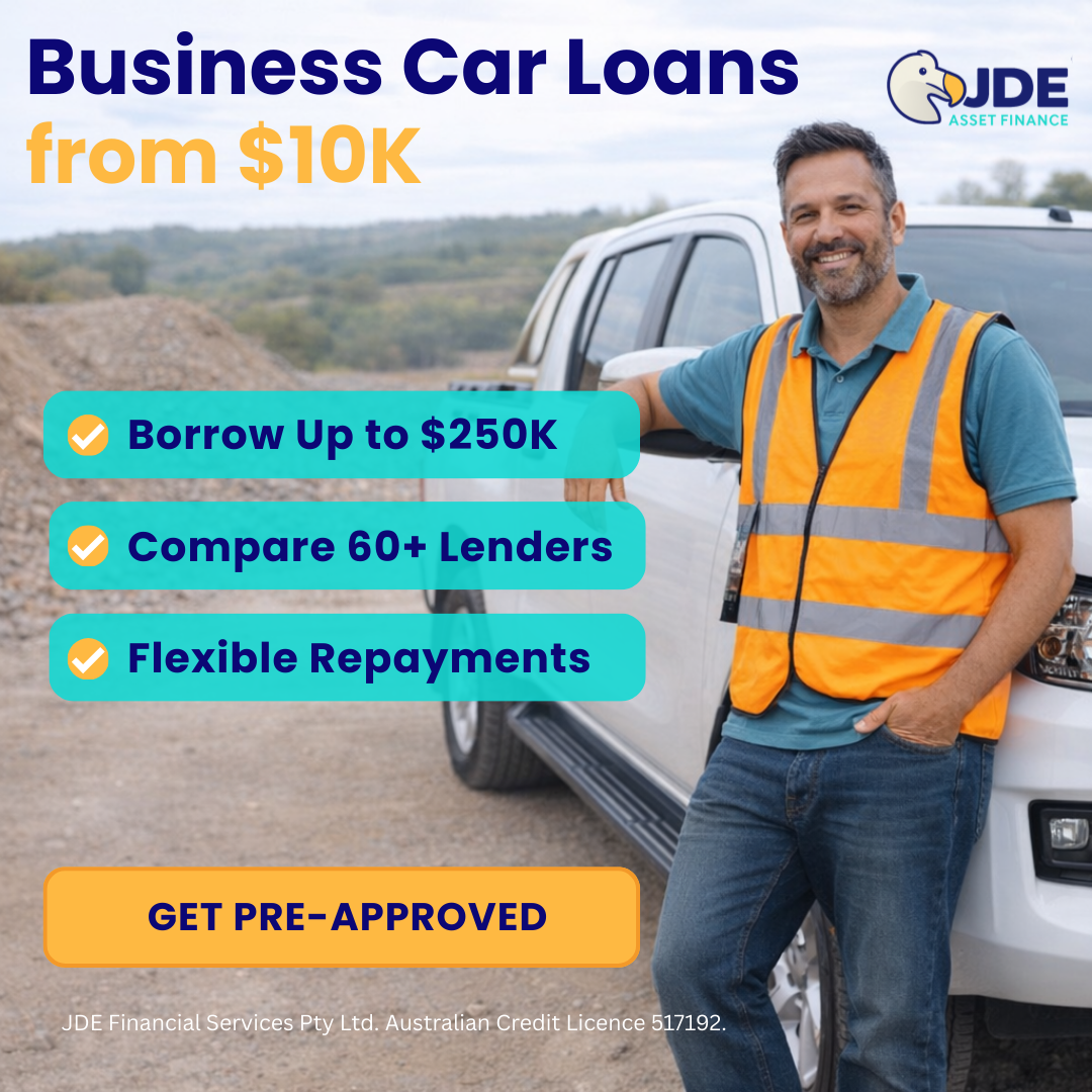 JDE Asset Finance Facebook ad