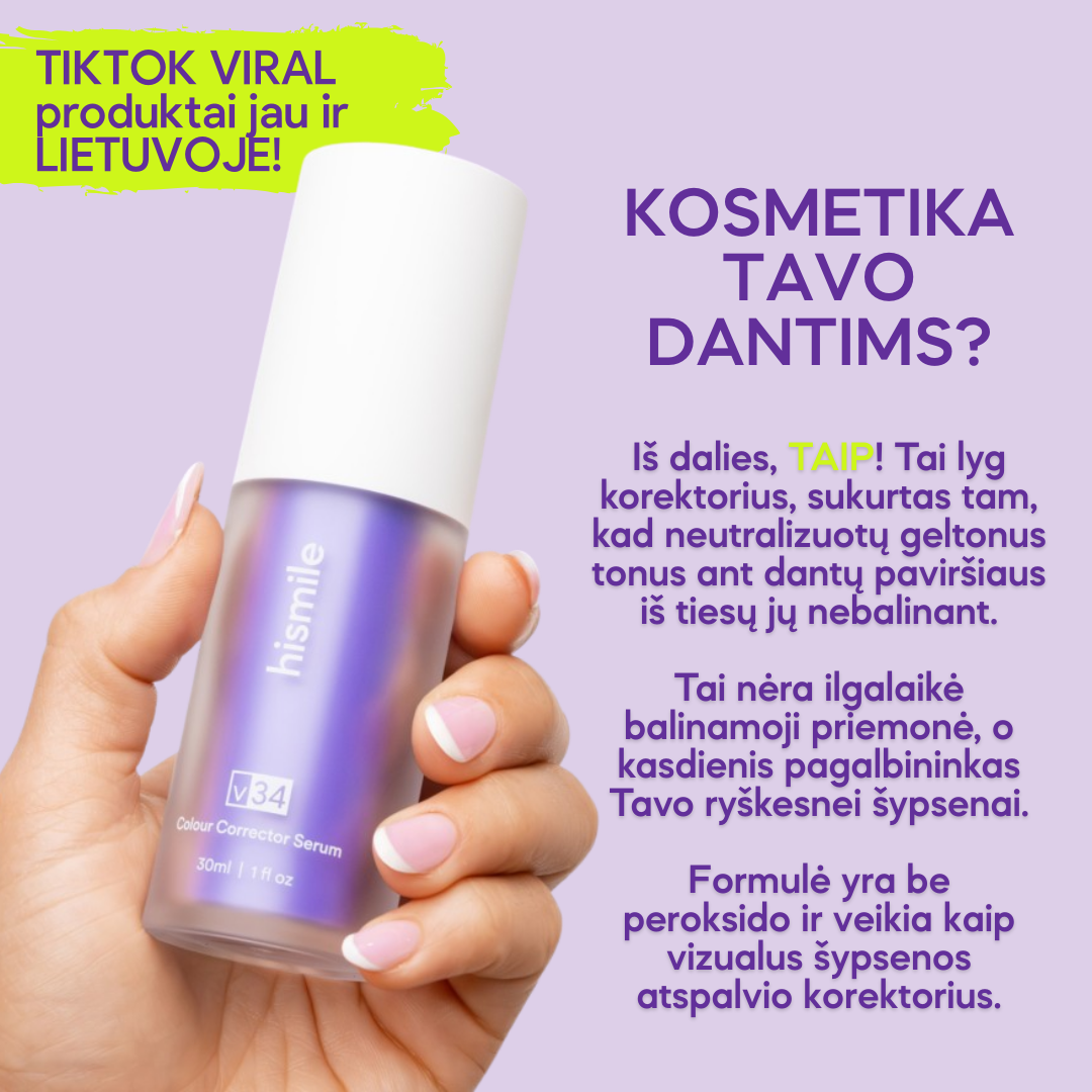 Hismile Baltics Facebook ad
