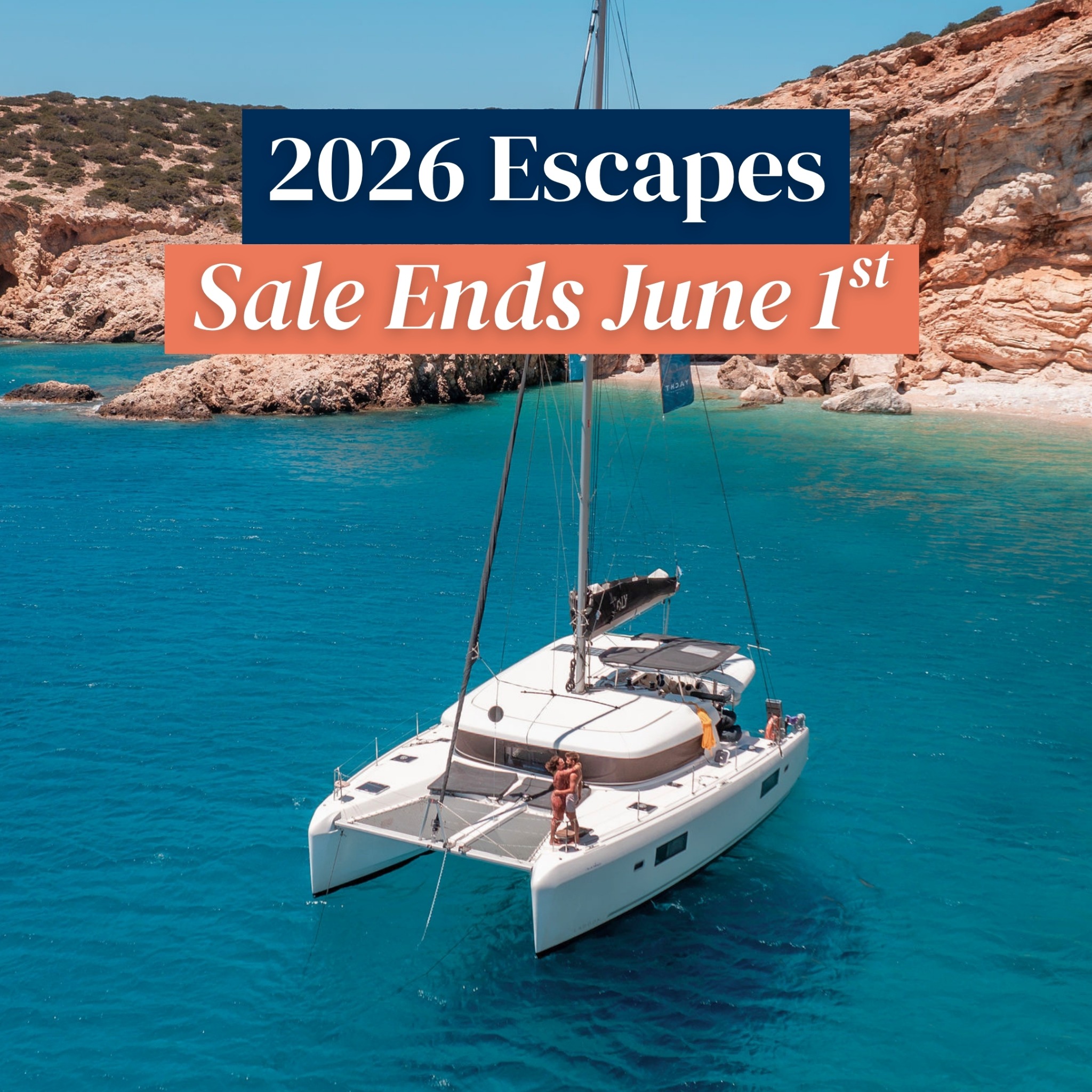 Yacht Getaways Facebook ad from May 20, 2026