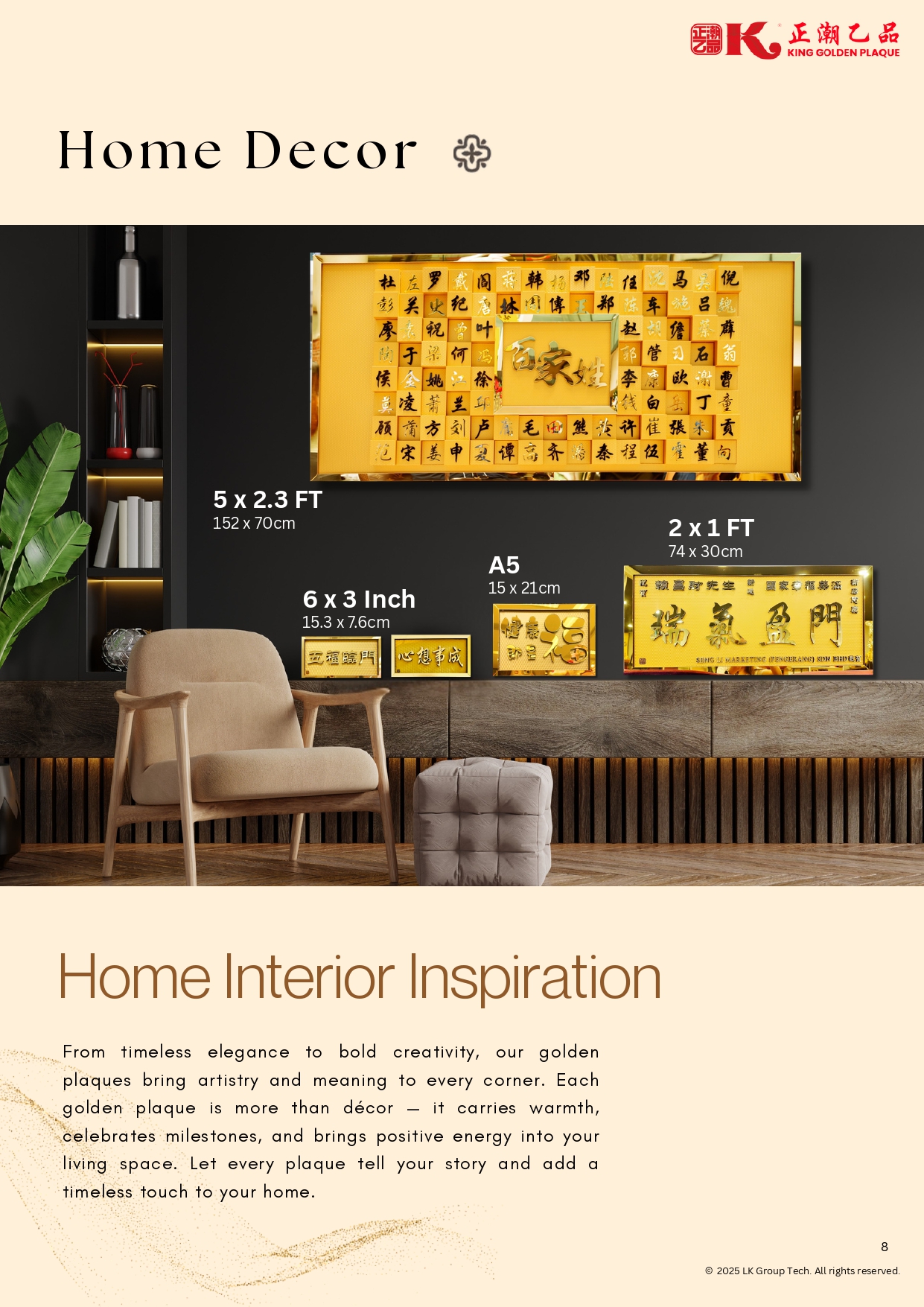 金牌匾 正潮艺品 KING ART Facebook ad: Chat With Us