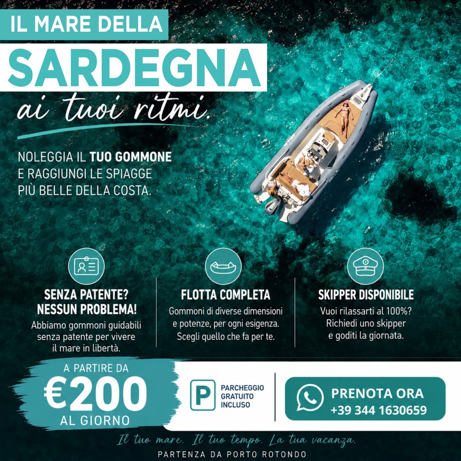 Summer Service Boat Rental Facebook ad