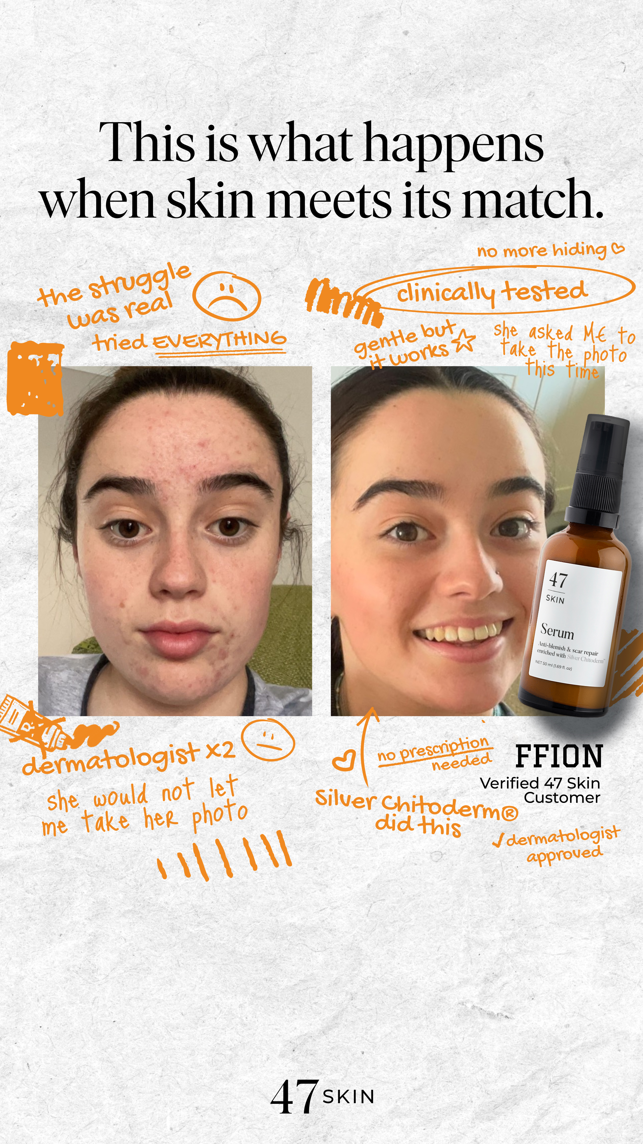 47Skin Facebook ad