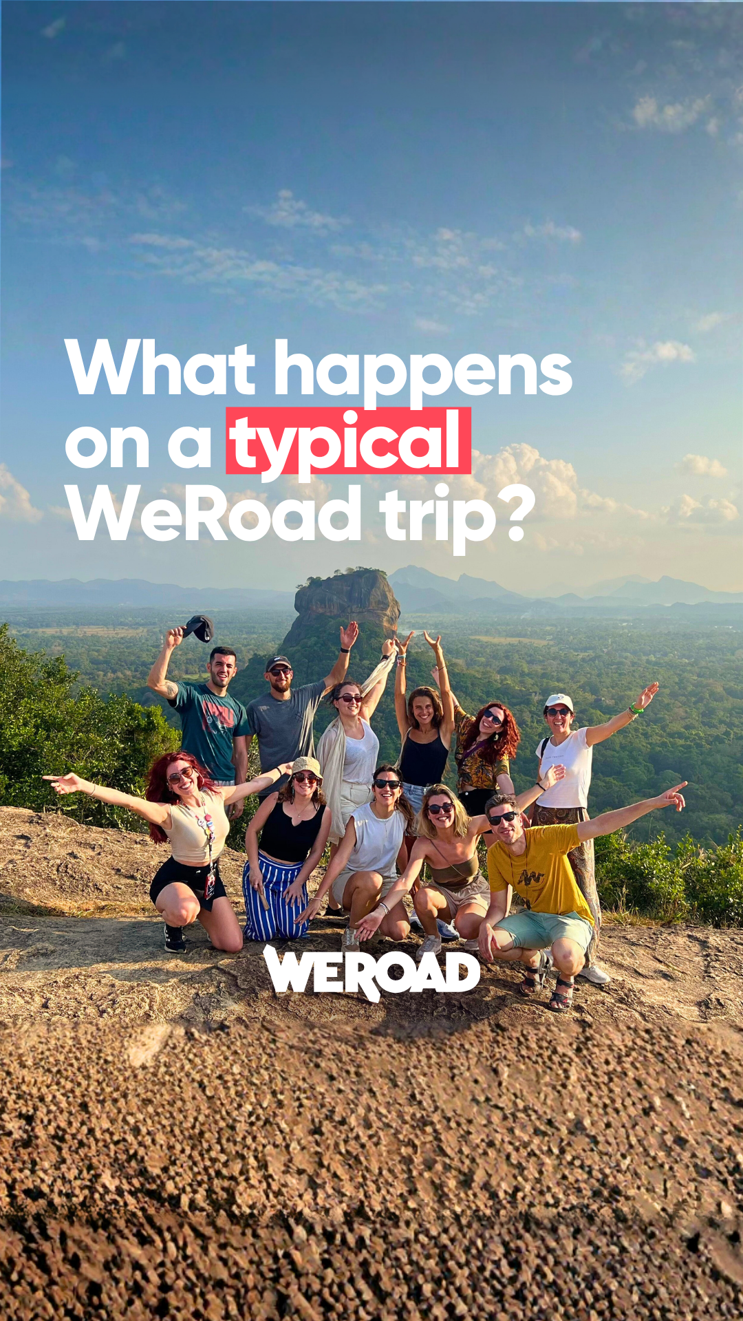 WeRoad Travel Facebook ad