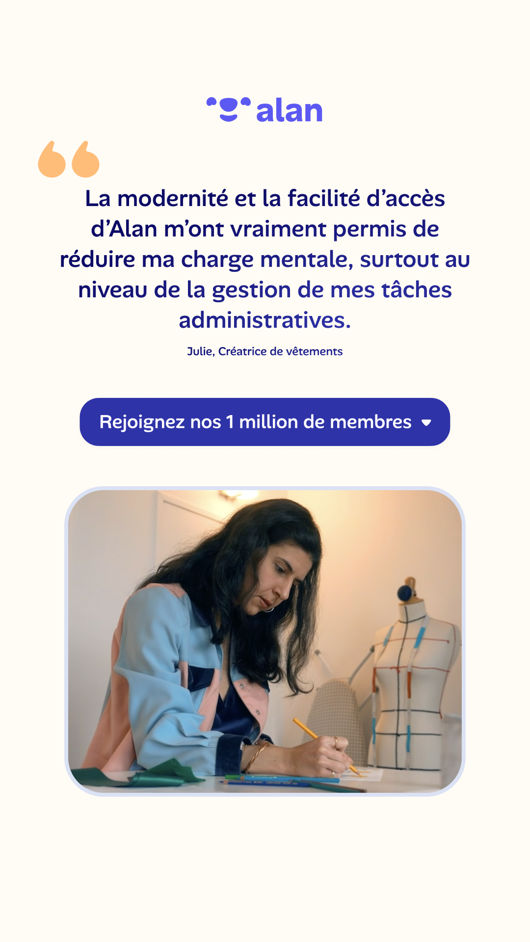 Alan Facebook ad