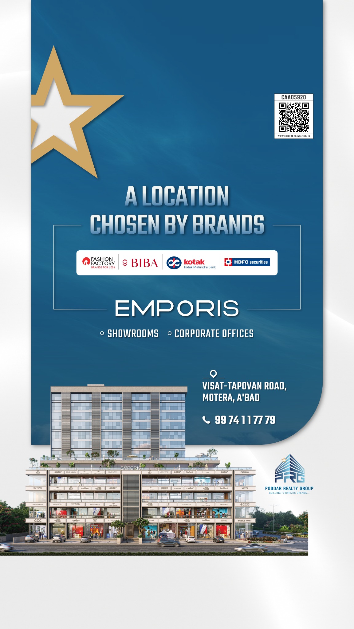 Emporis Commercial Spaces Facebook ad from Apr 3, 2026