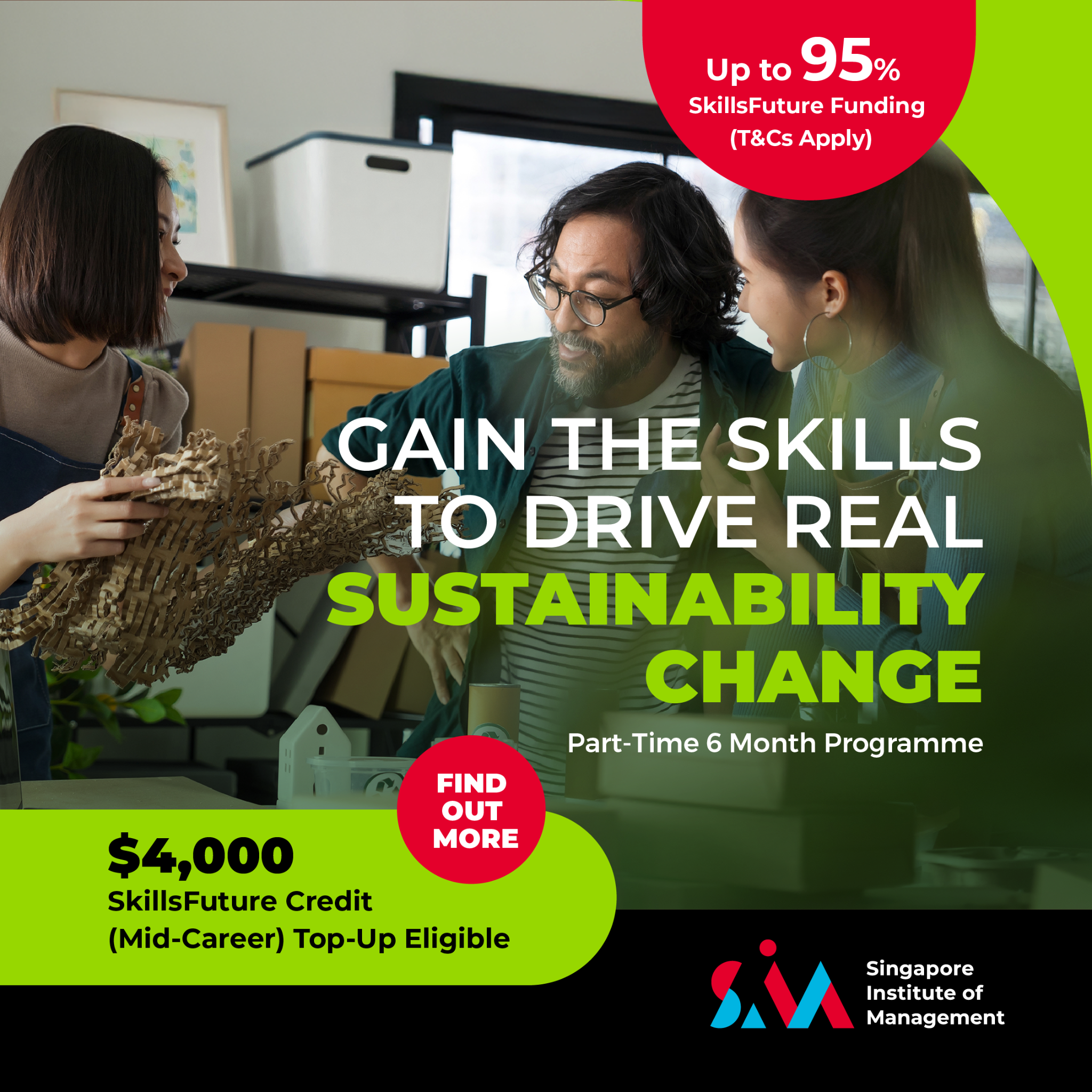 SIM Academy Facebook ad