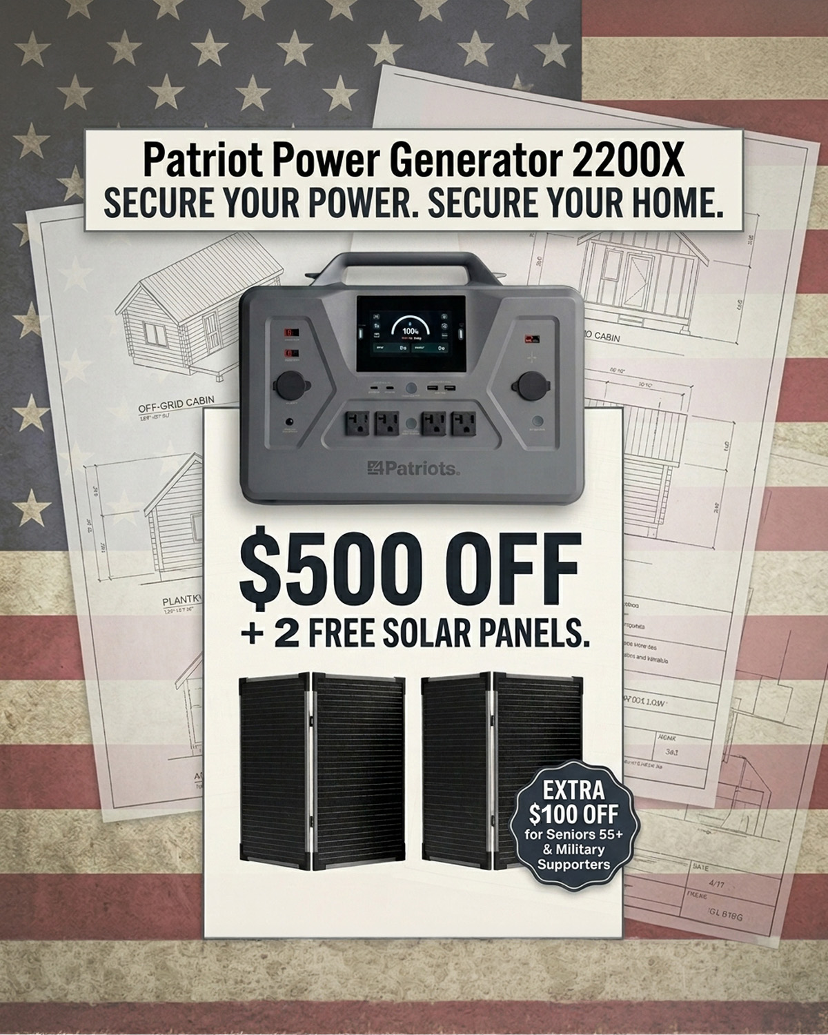 4Patriots Facebook ad