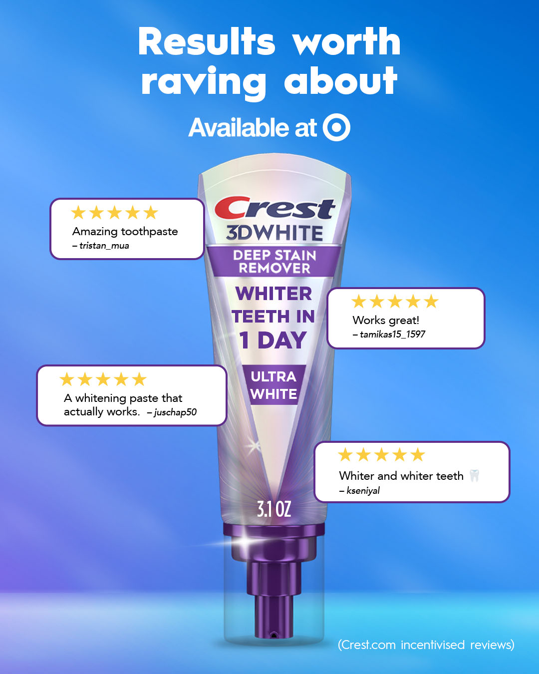 Crest Facebook ad
