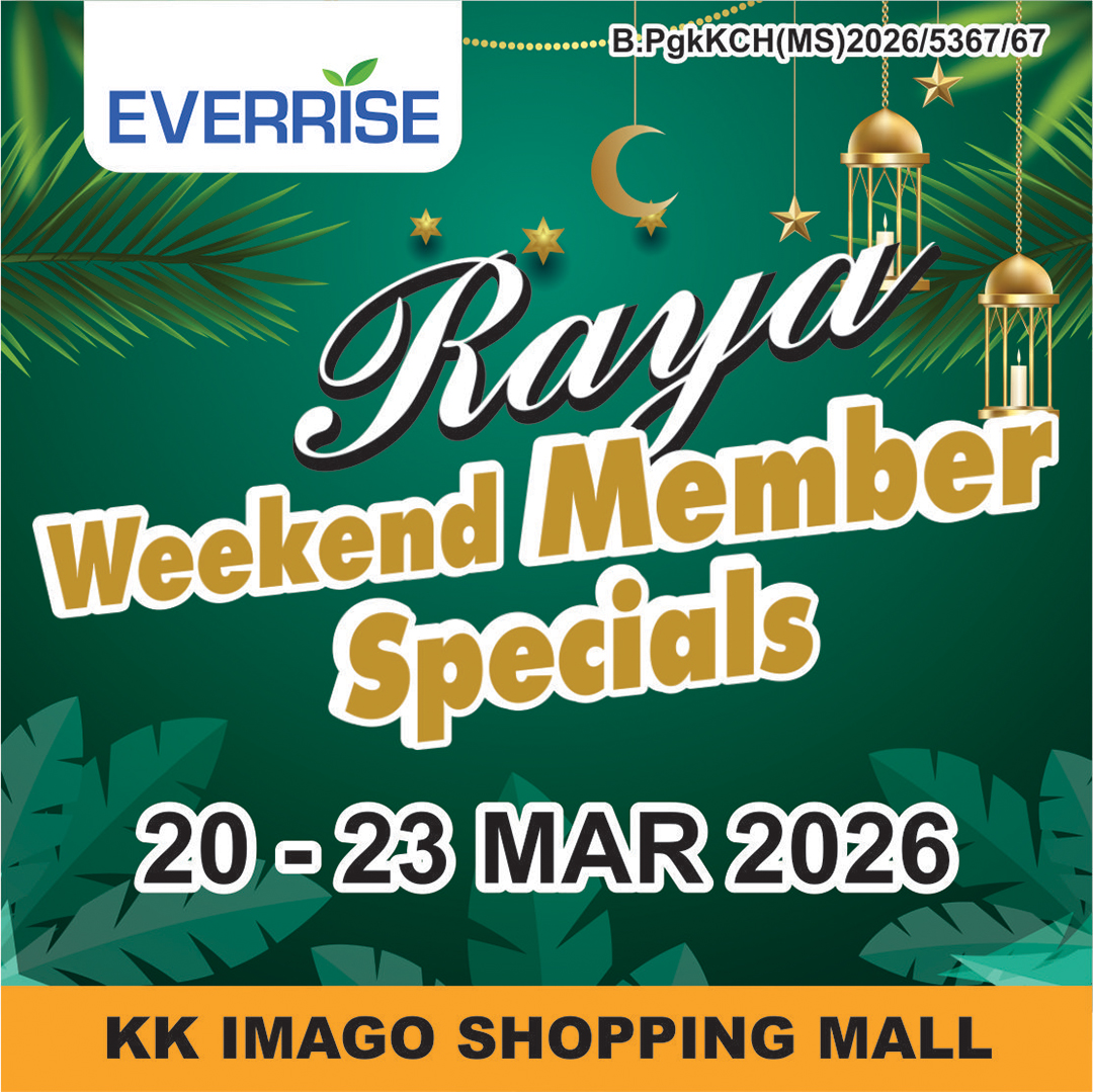Everrise Facebook ad: RAYA WEEKEND MEMBER SPECIALS from 𝟐𝟎-𝟐𝟑 𝐌𝐚𝐫𝐜𝐡…