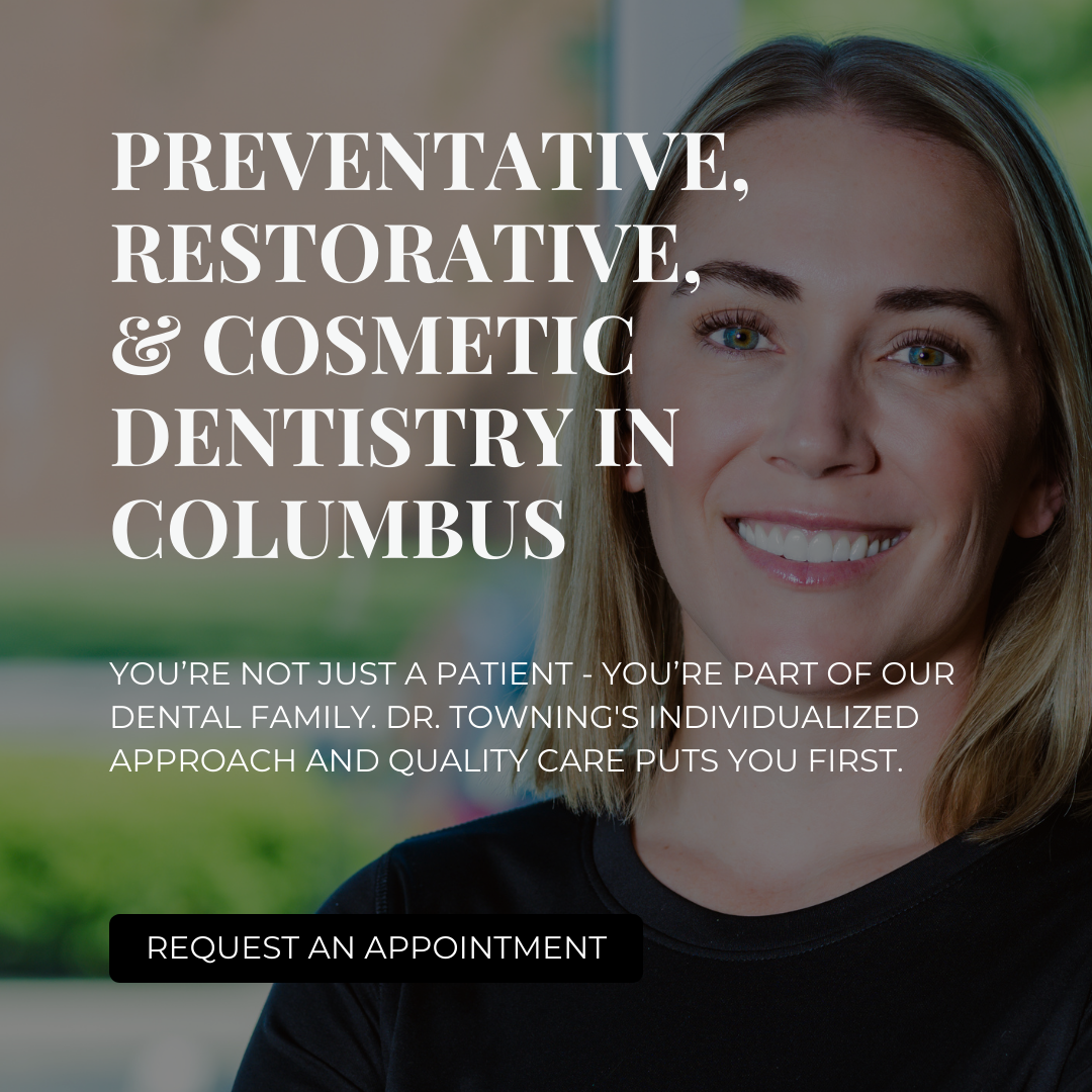 Towning Dental Facebook ad: Your smile deserves our personal touch.