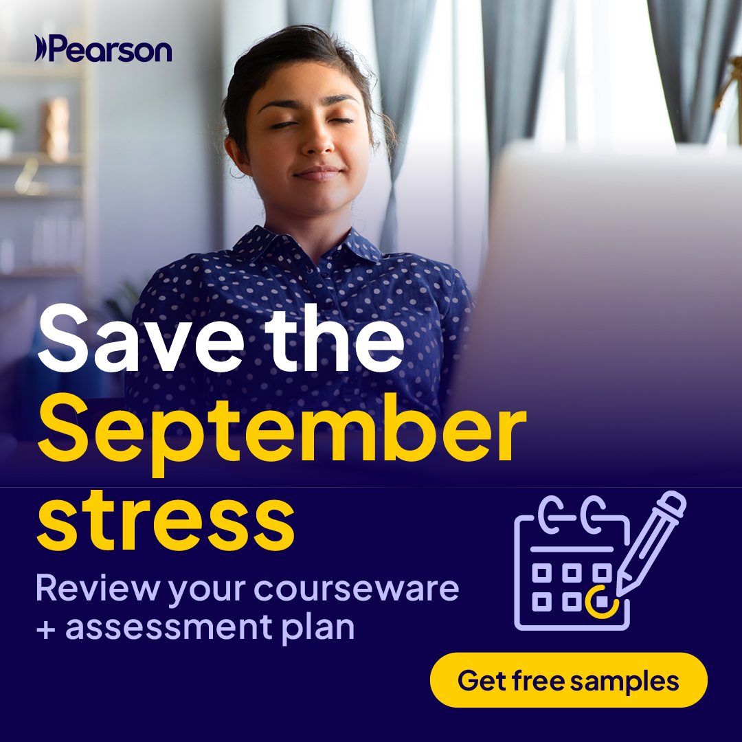 Pearson Facebook ad