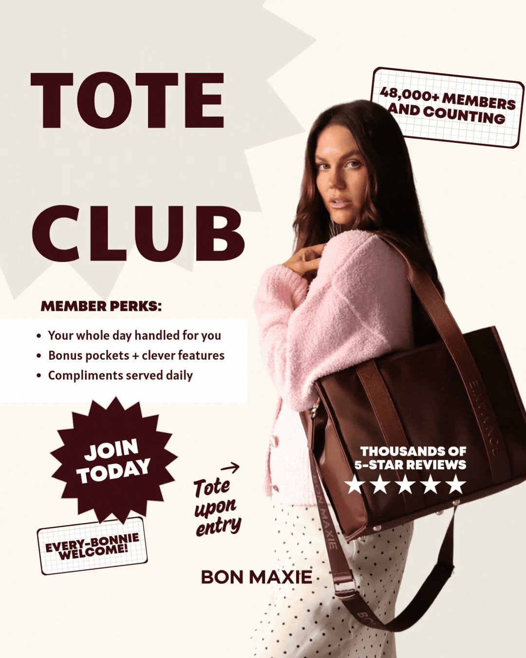 BON MAXIE Facebook ad from Aug 2, 2026