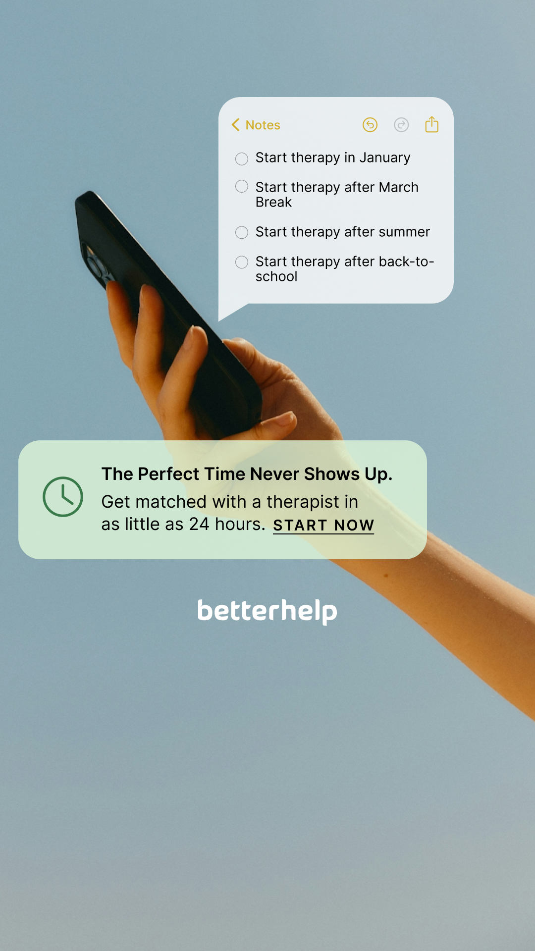 BetterHelp Facebook ad