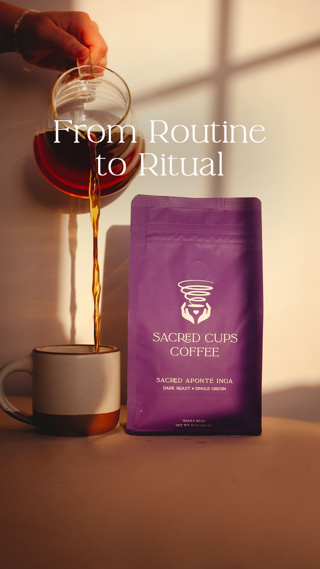 Purity Coffee Facebook ad
