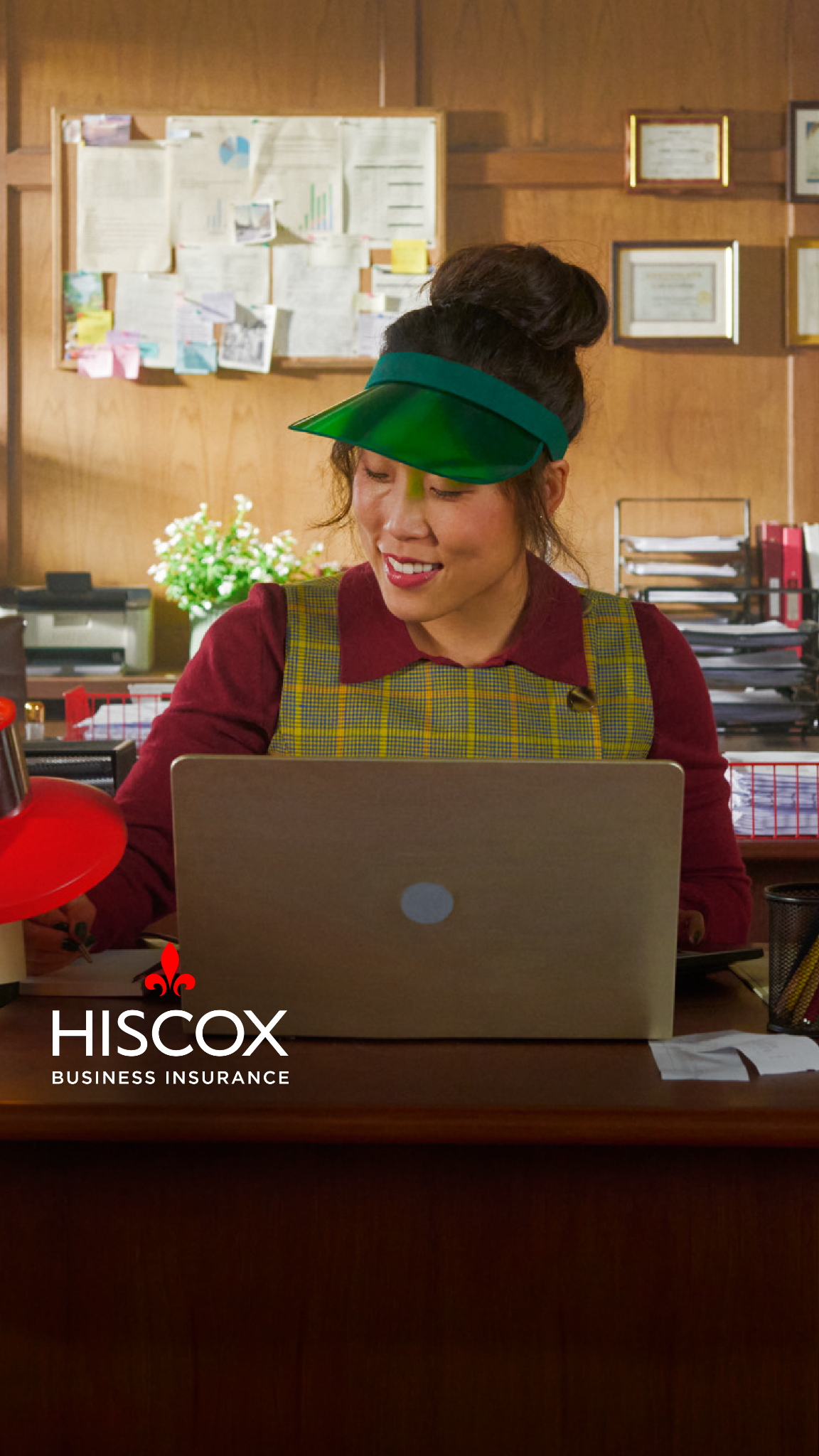 Hiscox Insurance Facebook ad