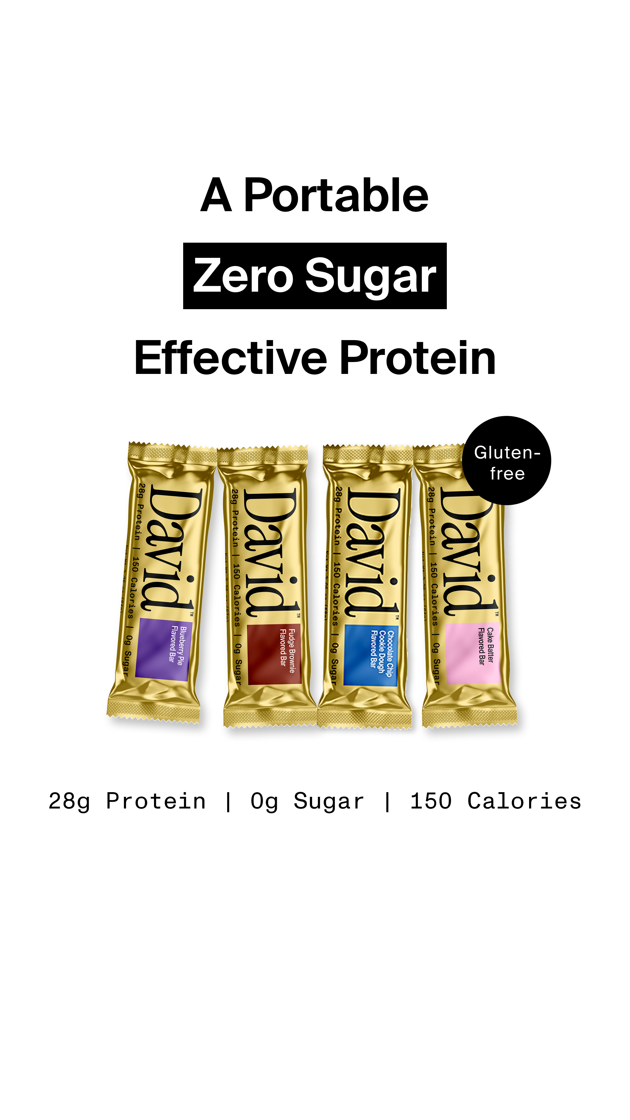 David Protein Facebook ad