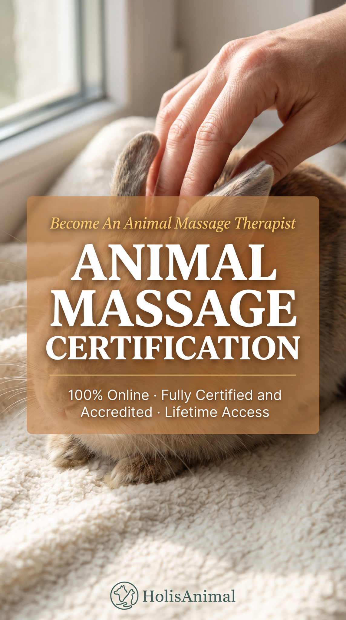 HolisAnimal Facebook ad: NEW: Animal Massage Therapy