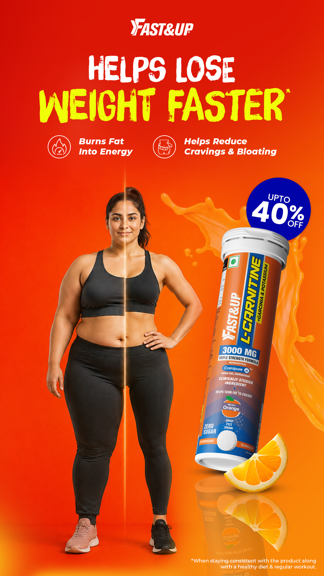 Fast&Up India Facebook ad