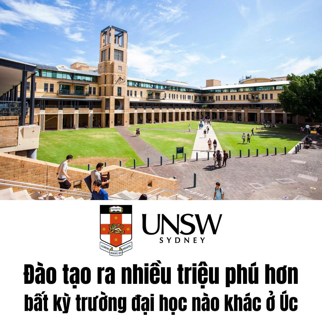 Học bổng du học Úc Facebook ad: Đại học New South Wales đào tạo ra…