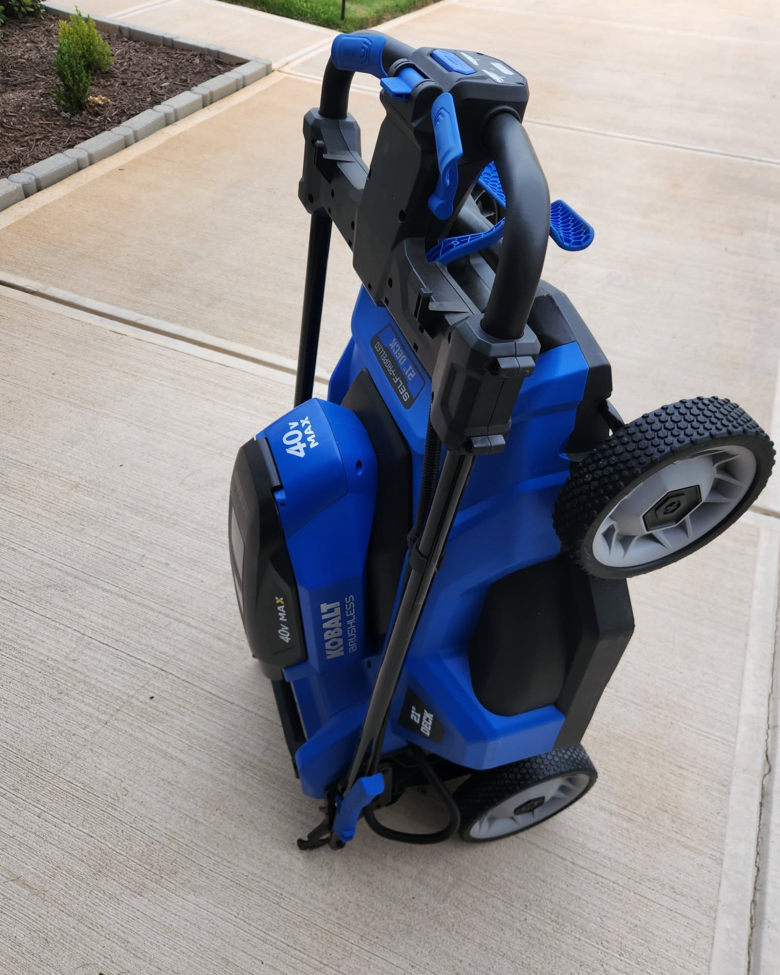 Arlin Pierce Facebook ad: Kobalt 40-Volt 21-in Self-propelled Battery Walk Mower
