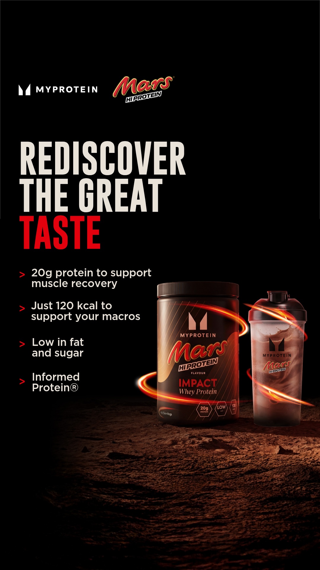 Myprotein Facebook ad