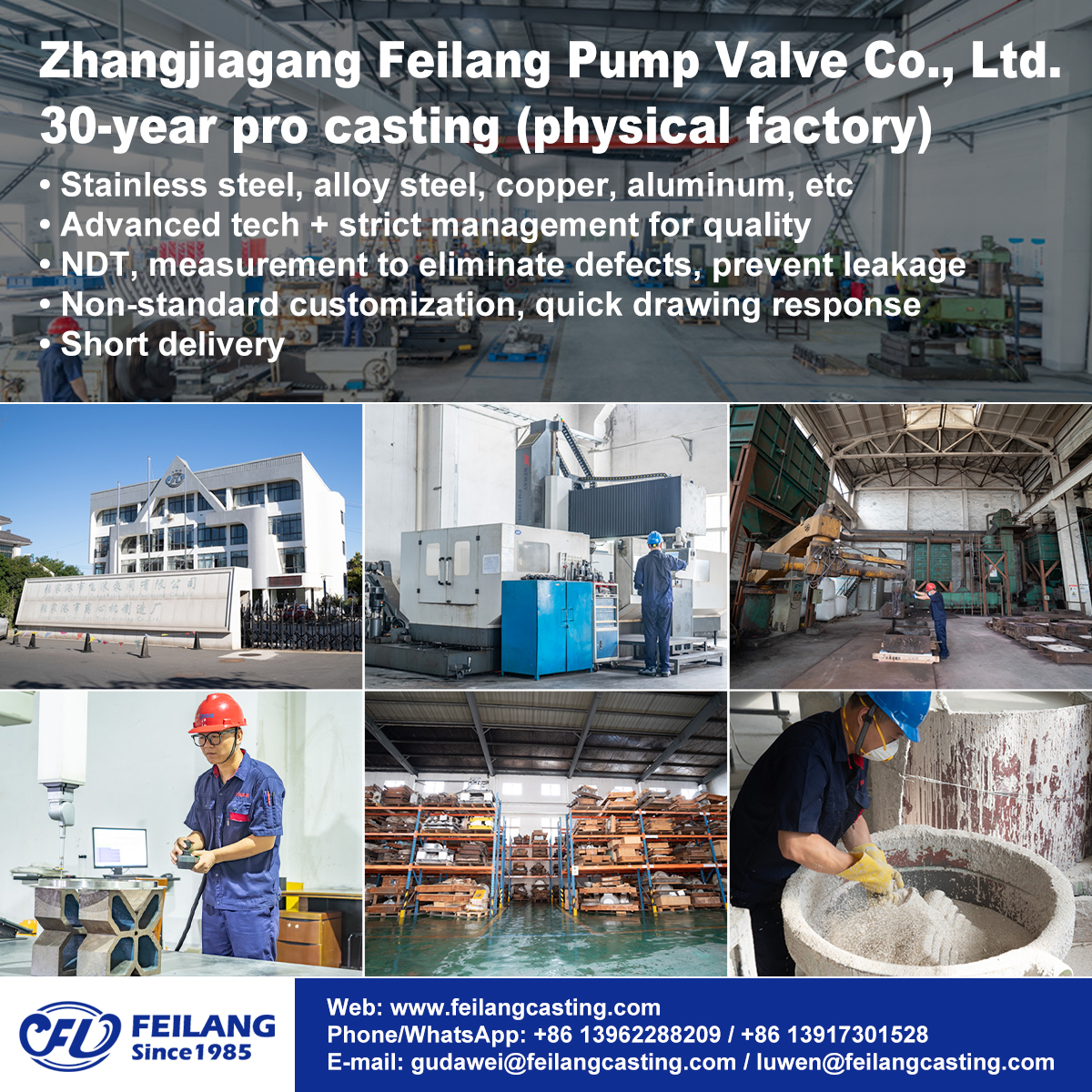 Zhangjiagang Feilang Pump Value Co., Ltd. Facebook ad