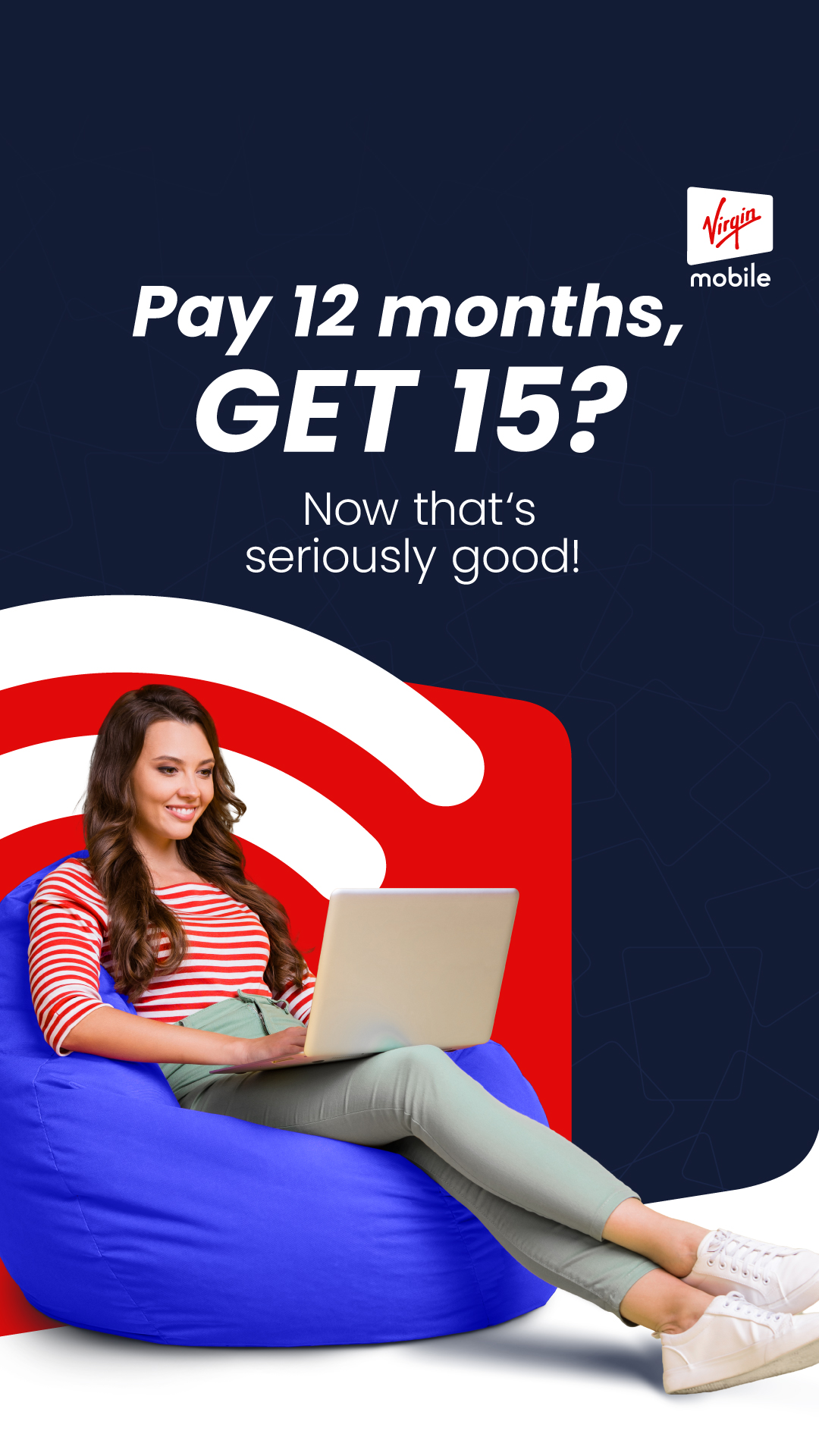 Virgin Mobile UAE Facebook ad