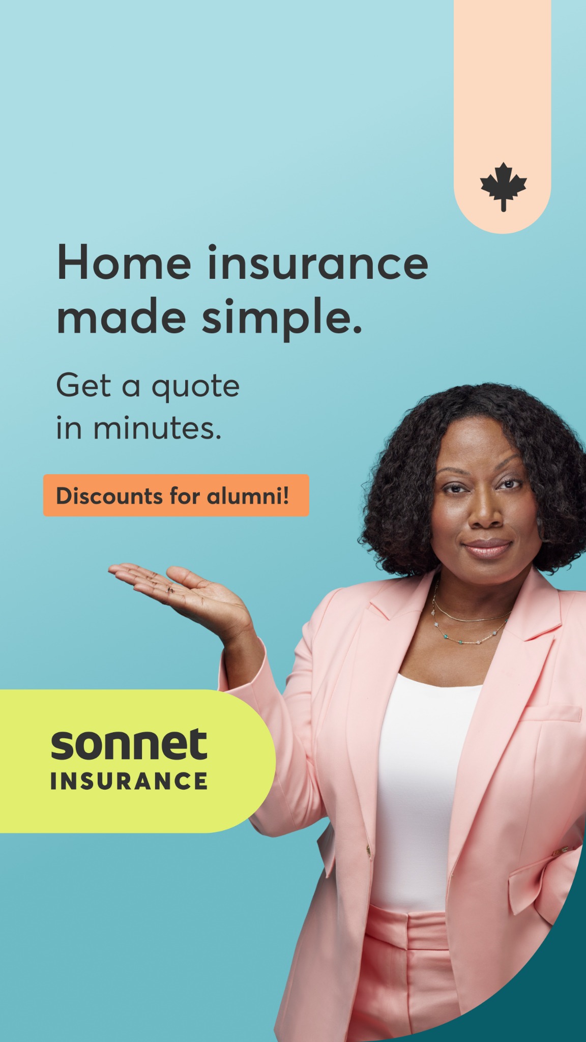 Sonnet Insurance Facebook ad