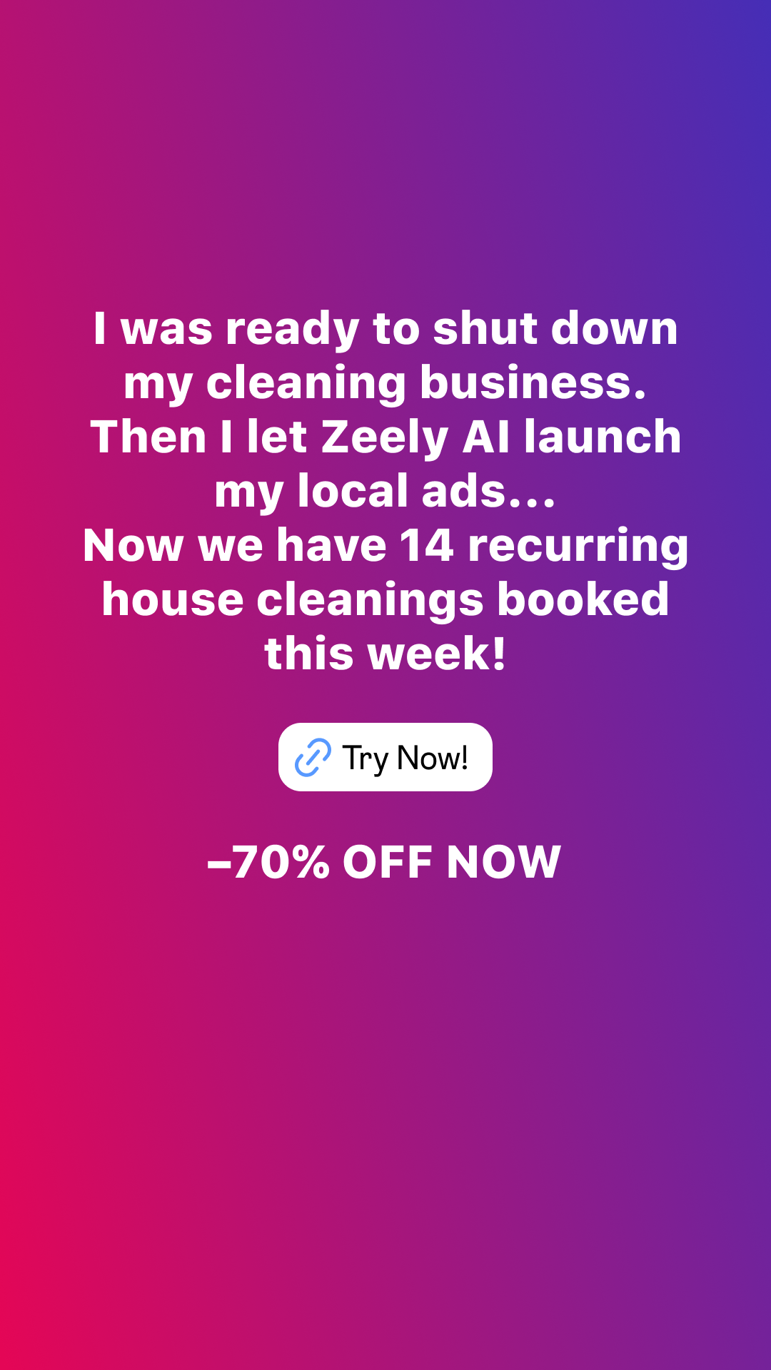 Zeely Facebook ad