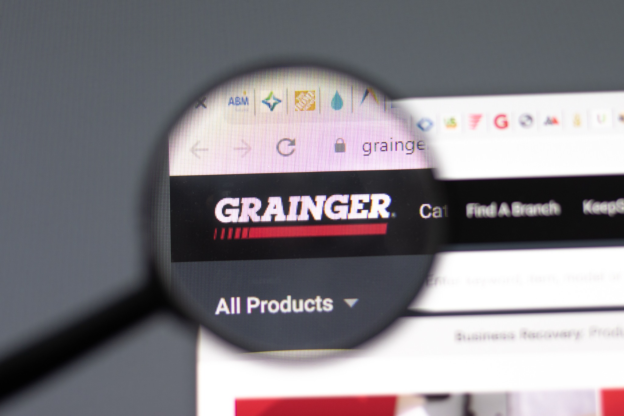Grainger Facebook ad