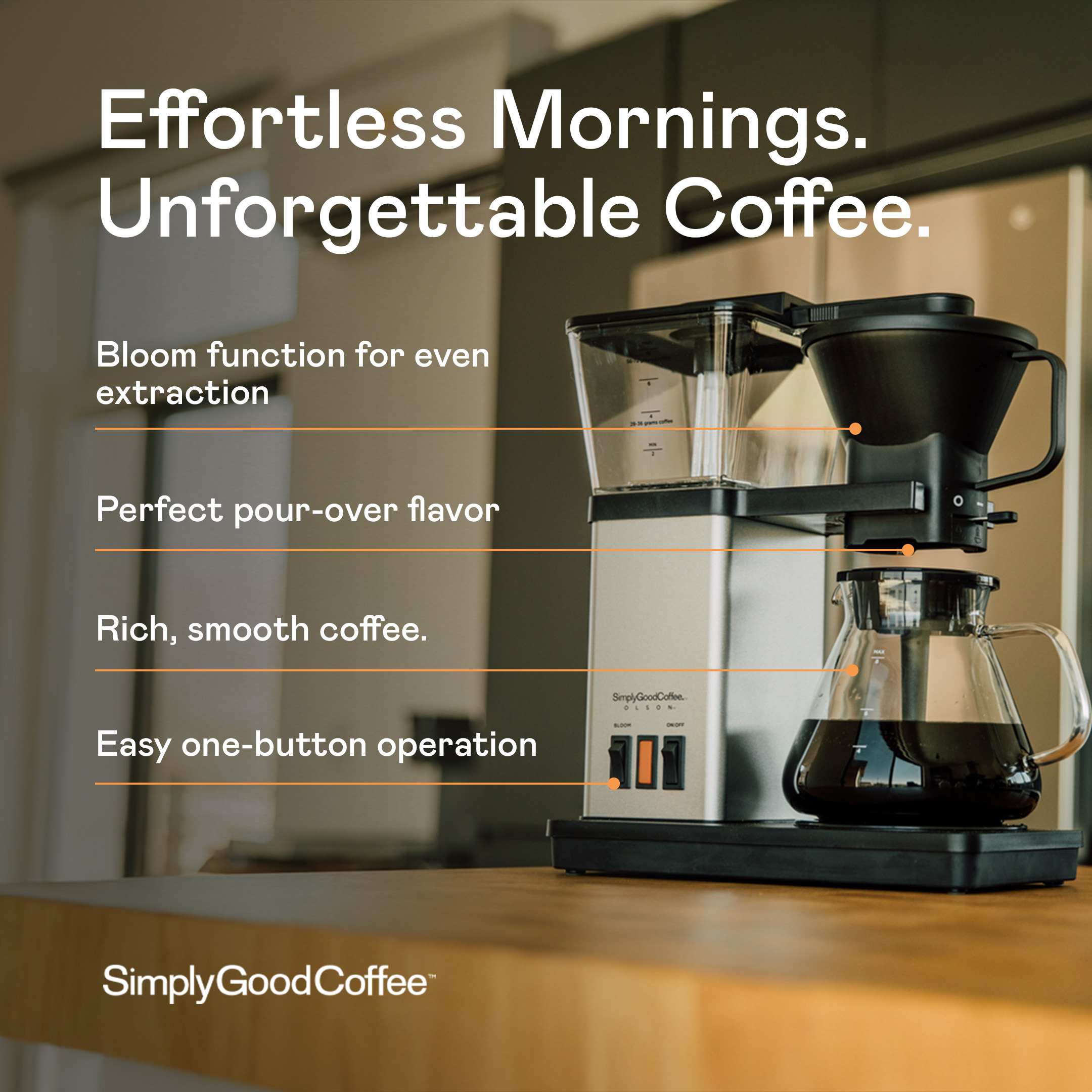 Simply Good Coffee Facebook ad