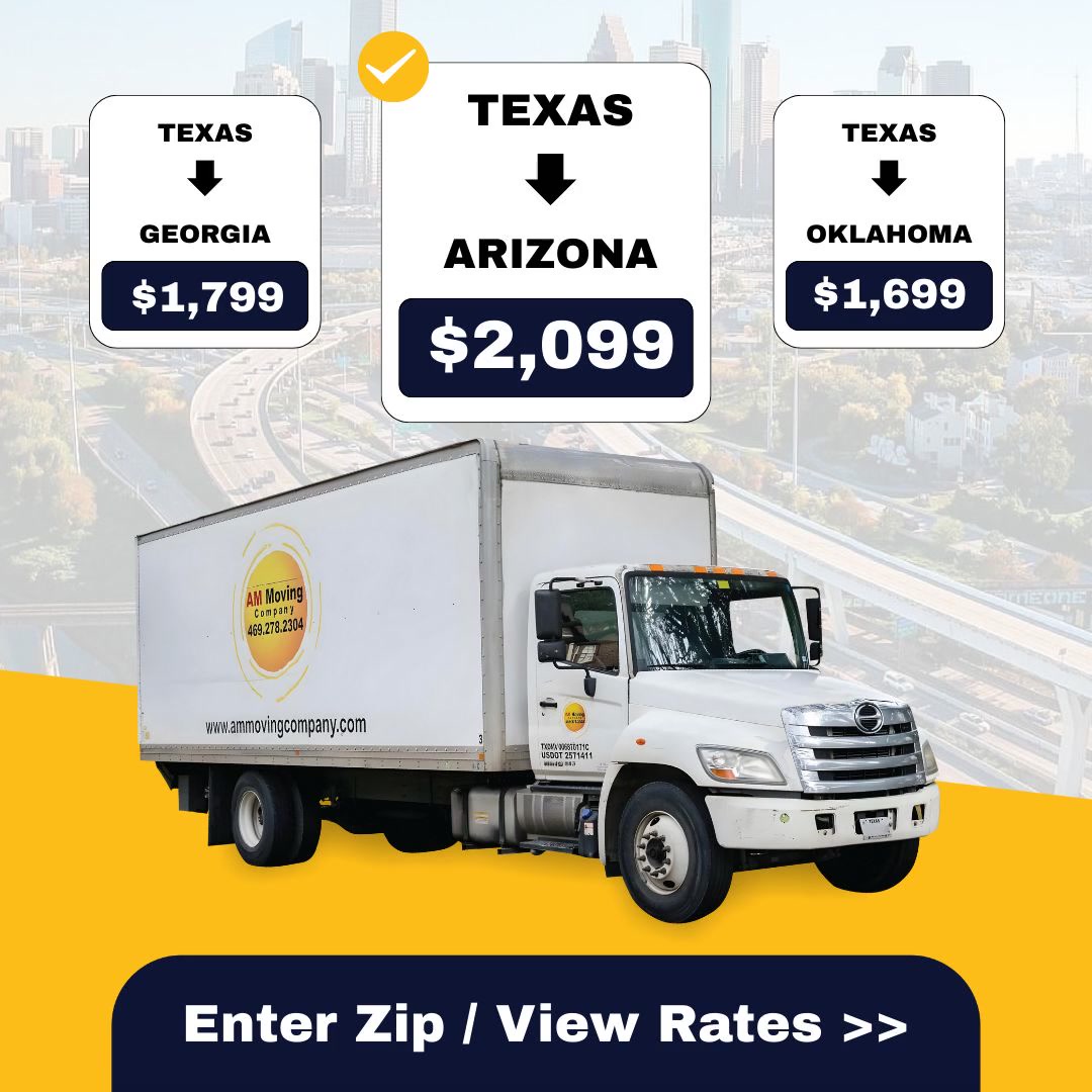 AM Moving Company Facebook ad